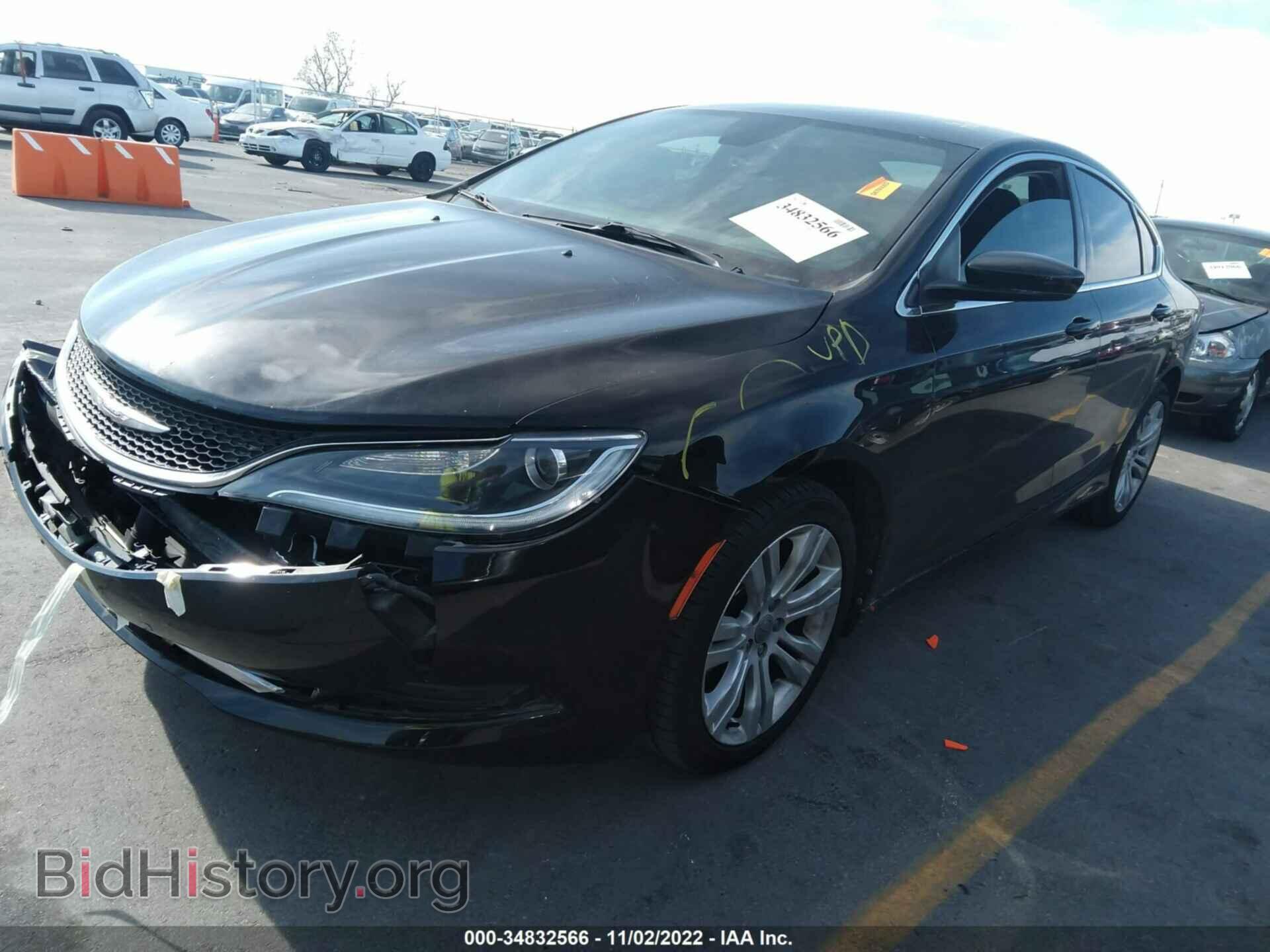 2015 CHRYSLER 200 - VIN: 1C3CCCAB5FN588628 - Фото 2