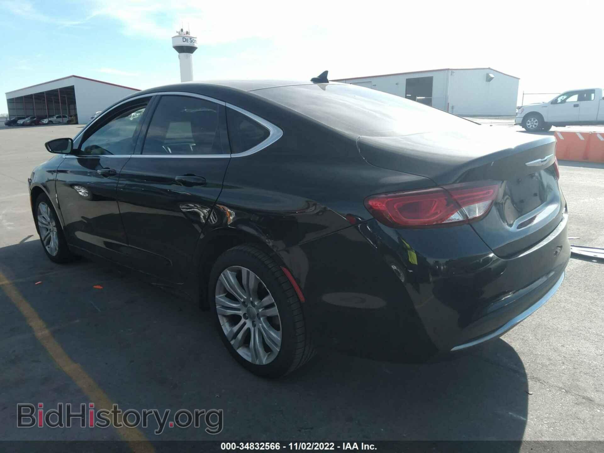 2015 CHRYSLER 200 - VIN: 1C3CCCAB5FN588628 - Фото 3