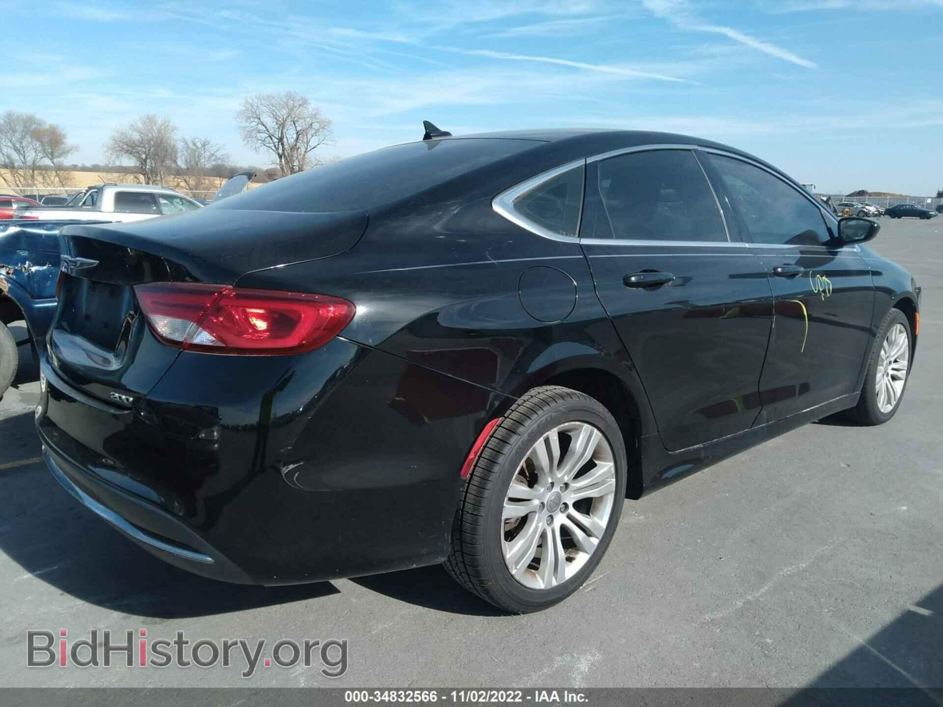 2015 CHRYSLER 200 - VIN: 1C3CCCAB5FN588628 - Фото 4