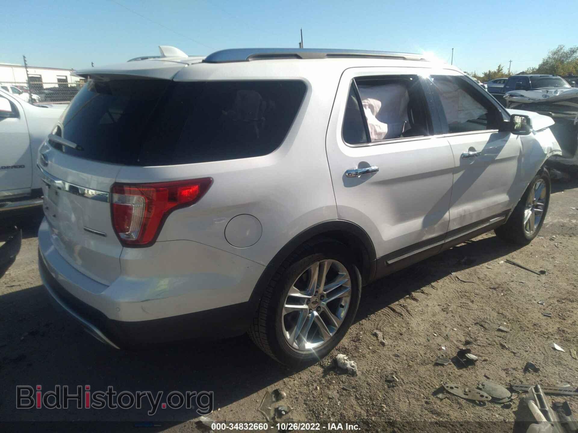 2016 FORD EXPLORER - VIN: 1FM5K7F83GGB04727 - Photo 4