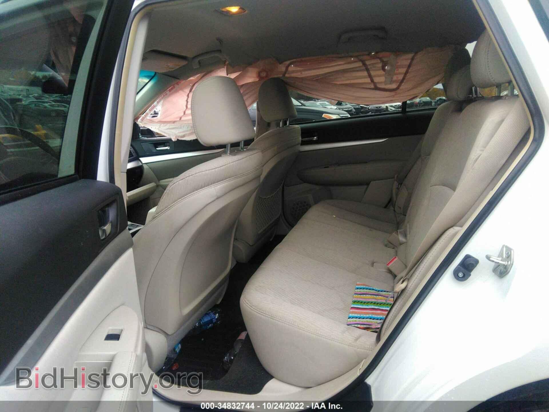 2012 SUBARU OUTBACK - VIN: 4S4BRBCC7C3214837 - Фото 8