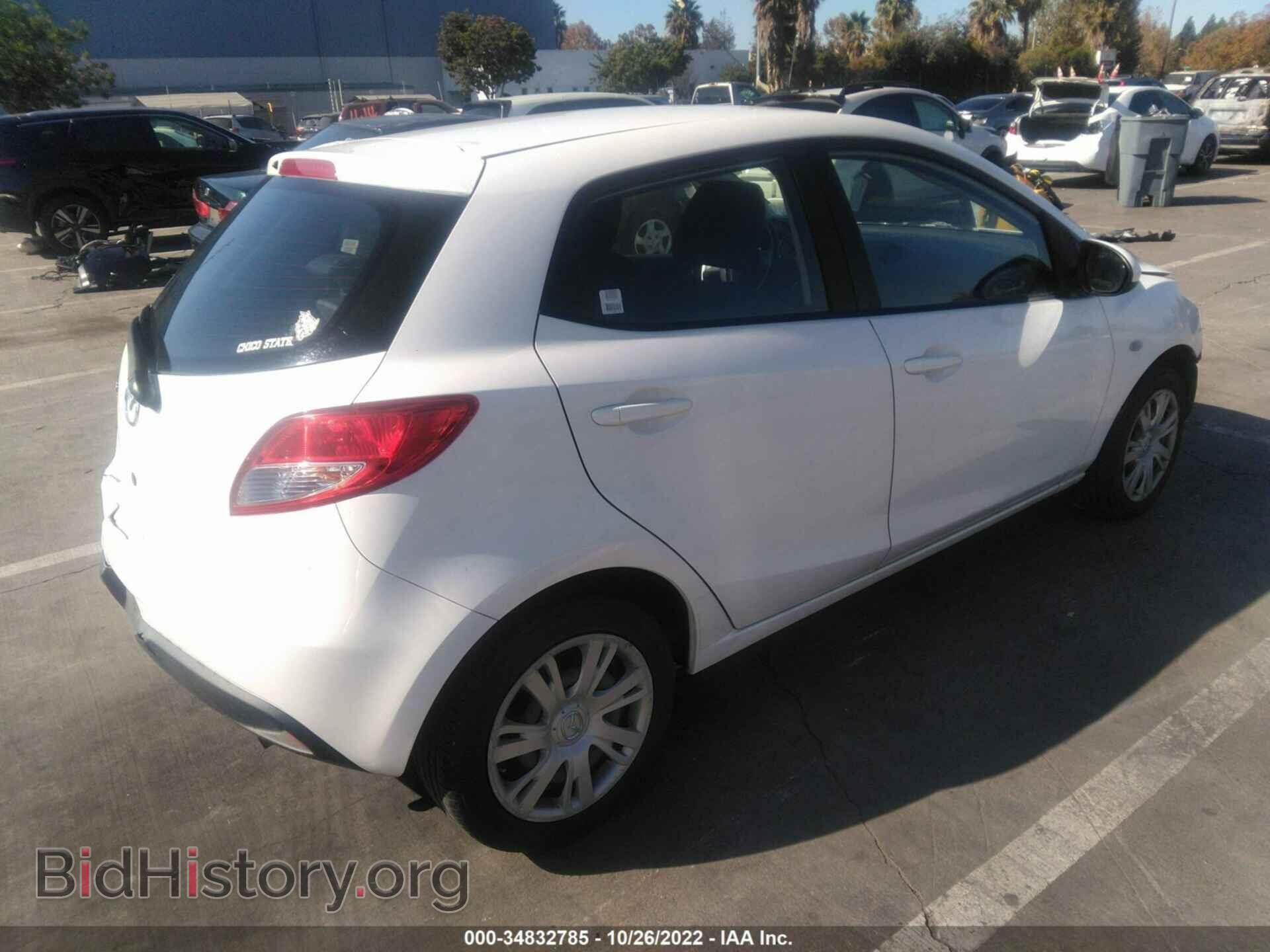 2014 MAZDA MAZDA2 - VIN: JM1DE1KZ5E0185092 - Фото 4