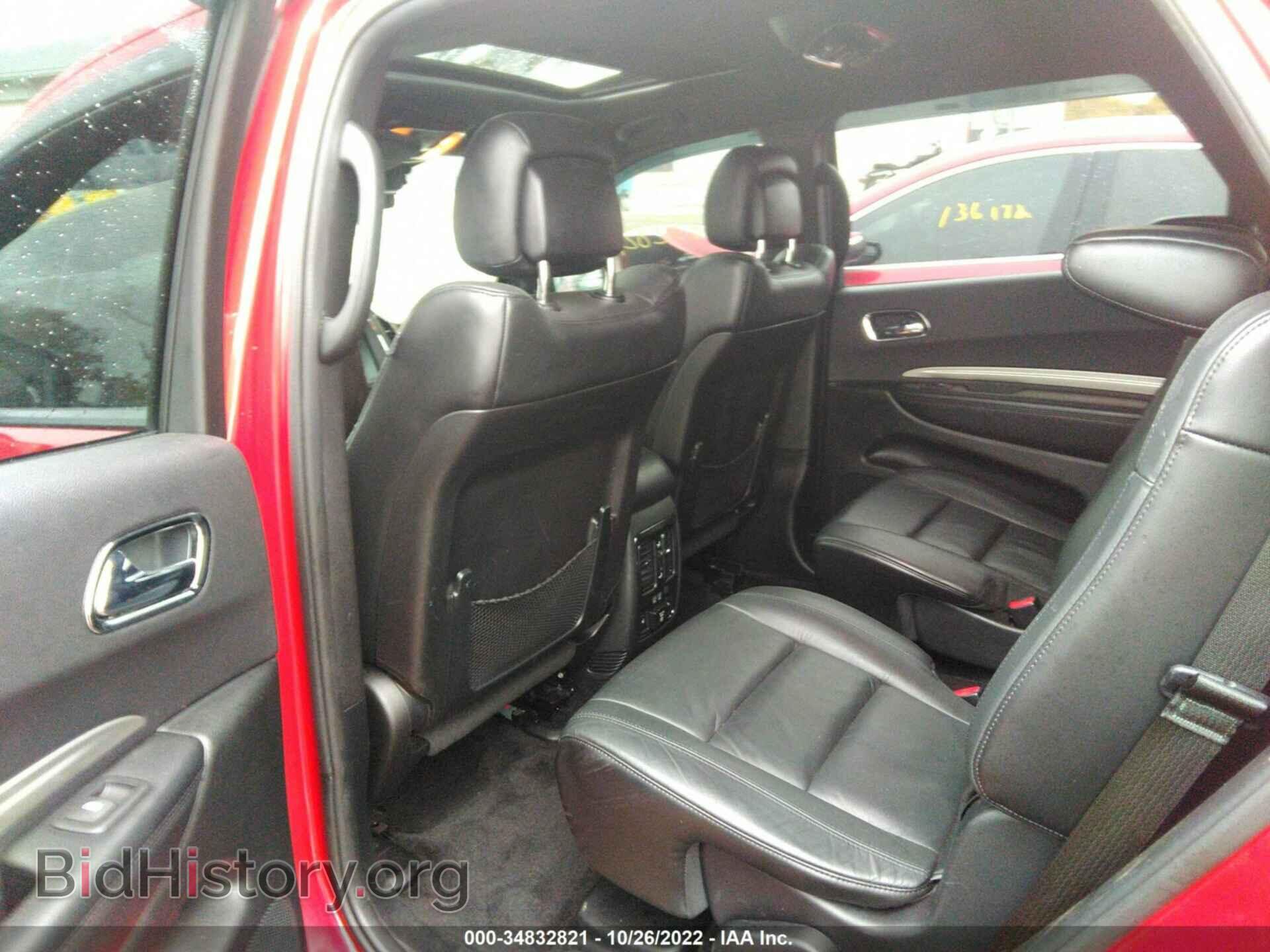 2016 DODGE DURANGO - VIN: 1C4RDJDG9GC373264 - Фото 8