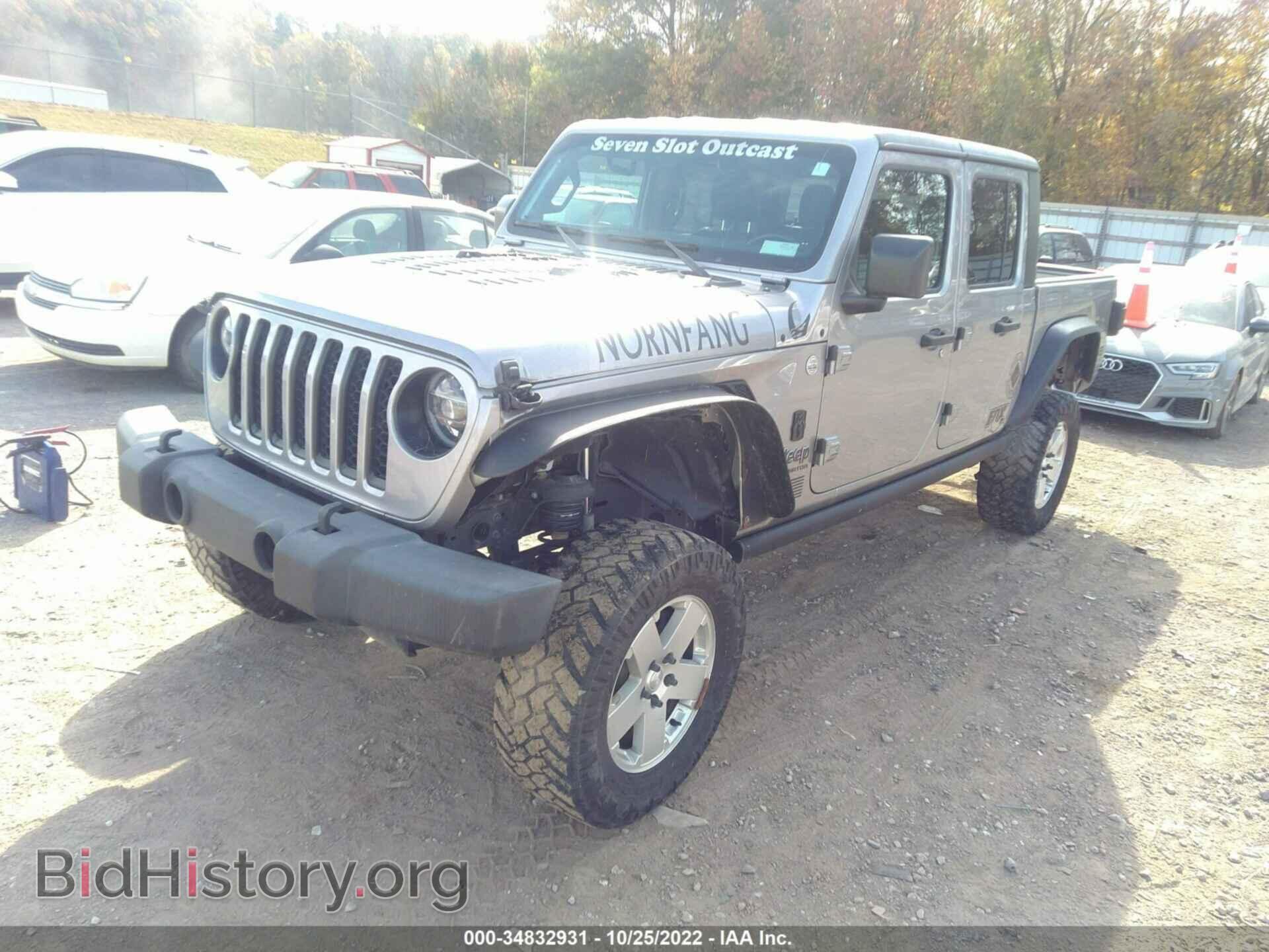 2020 JEEP GLADIATOR - VIN: 1C6HJTFG2LL141457 - Фото 2