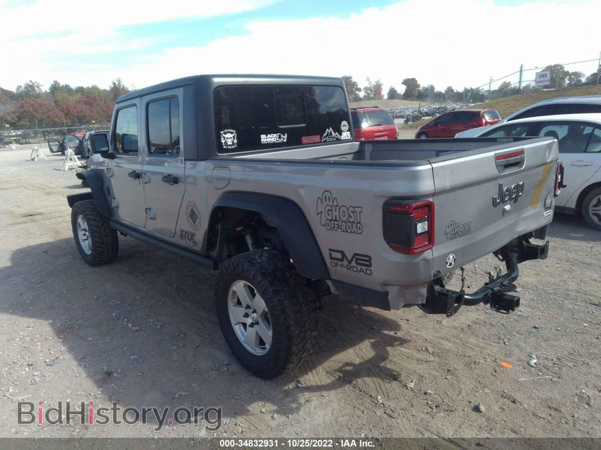 2020 JEEP GLADIATOR - VIN: 1C6HJTFG2LL141457 - Фото 3