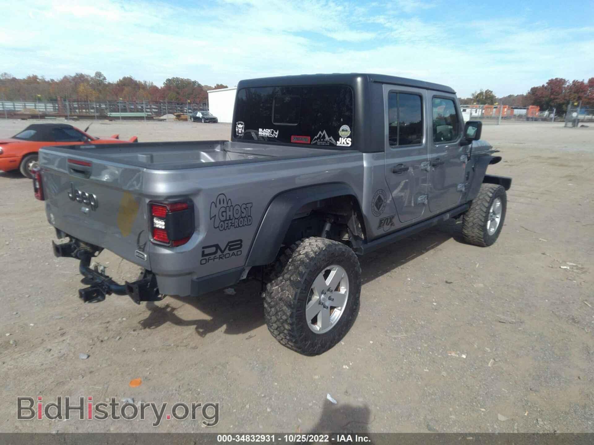 2020 JEEP GLADIATOR - VIN: 1C6HJTFG2LL141457 - Фото 4