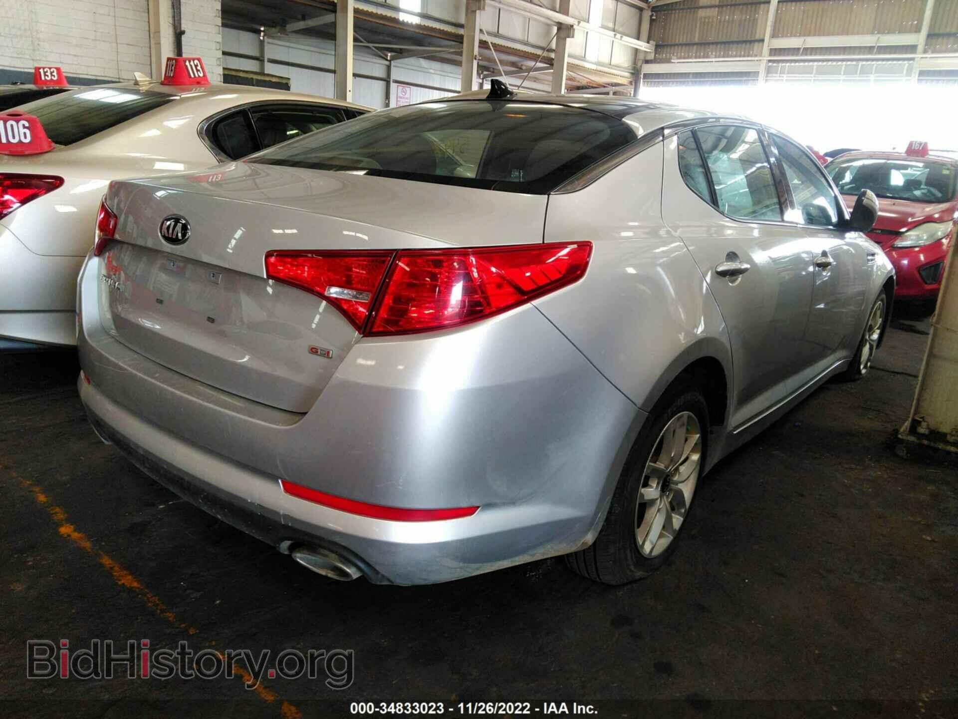 2013 KIA OPTIMA - VIN: 00AGM4A79D5441685 - Photo 4