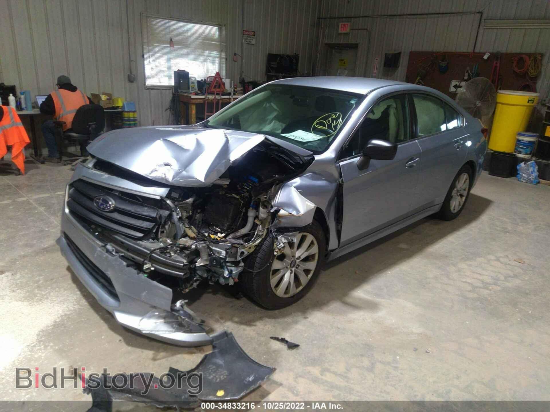 2017 SUBARU LEGACY - VIN: 4S3BNAB62H3055190 - Фото 2