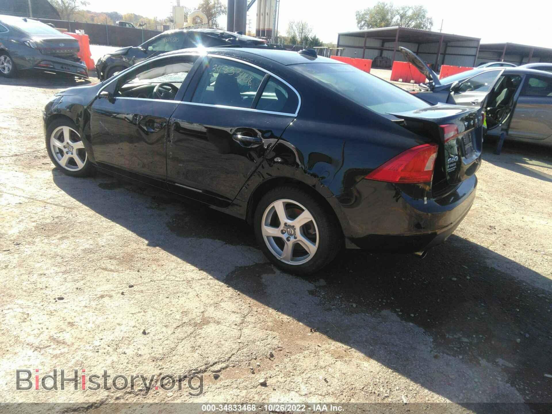 2013 VOLVO S60 - VIN: YV1612FS0D2210016 - Фото 3