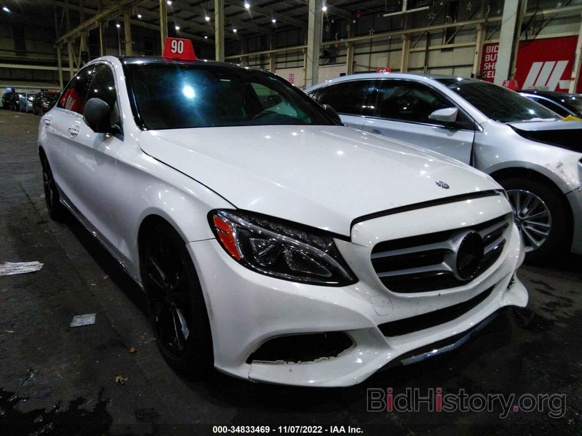 Photo 00SWF4JB1FU052195 - MERCEDES-BENZ C-CLASS 2015