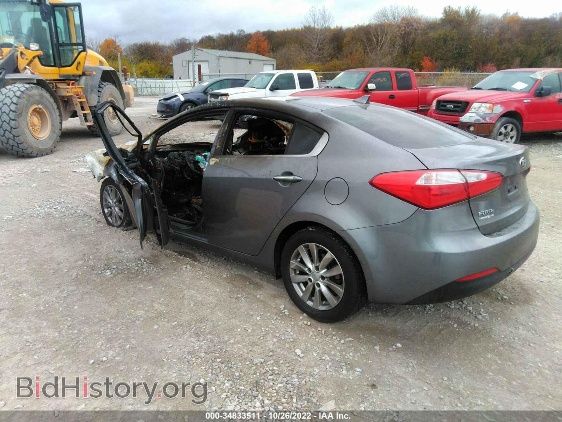2015 KIA FORTE - VIN: KNAFX4A8XF5374013 - Фото 3