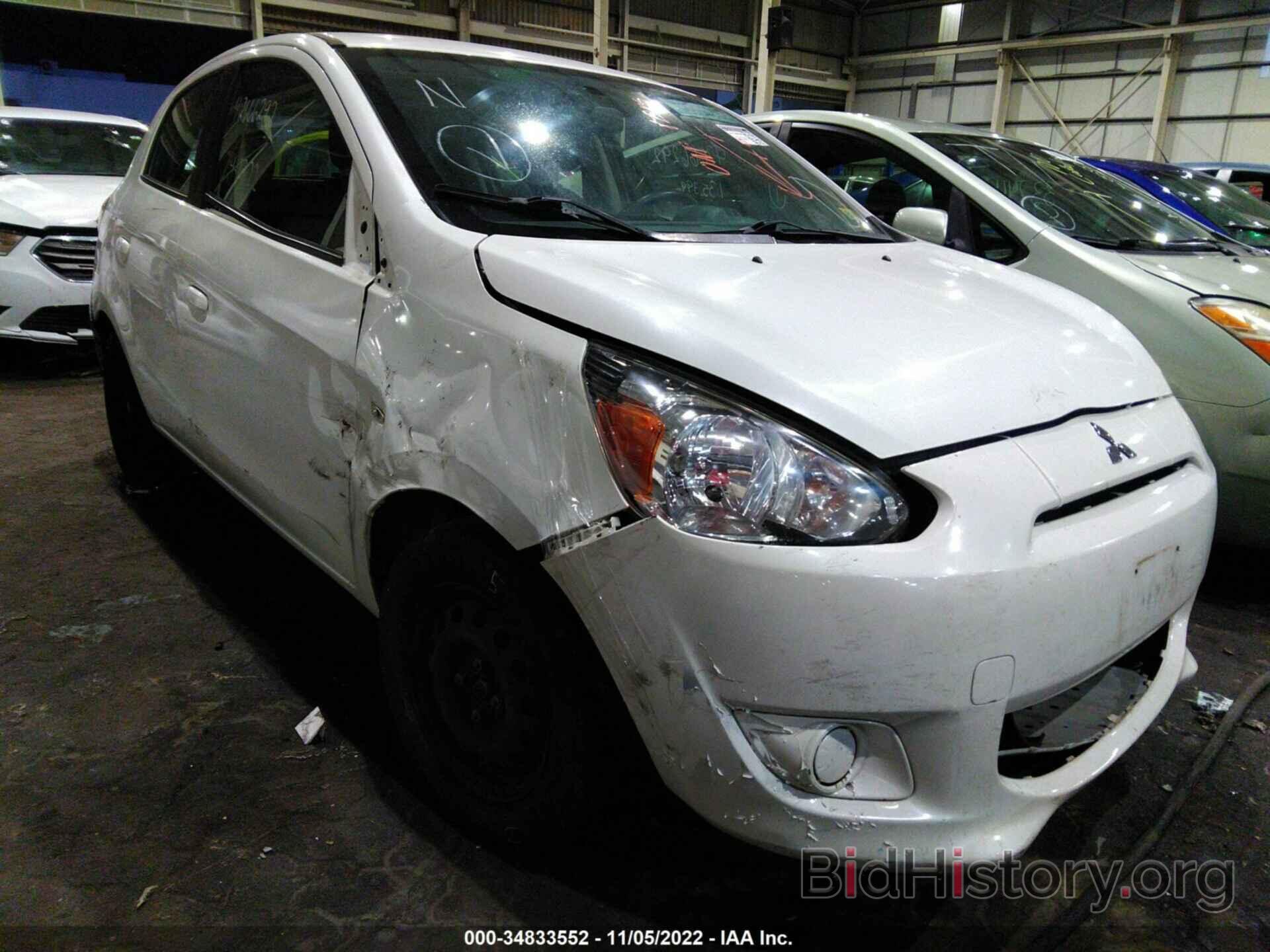 Photo 0032A3HJ1FH046339 - MITSUBISHI MIRAGE 2015