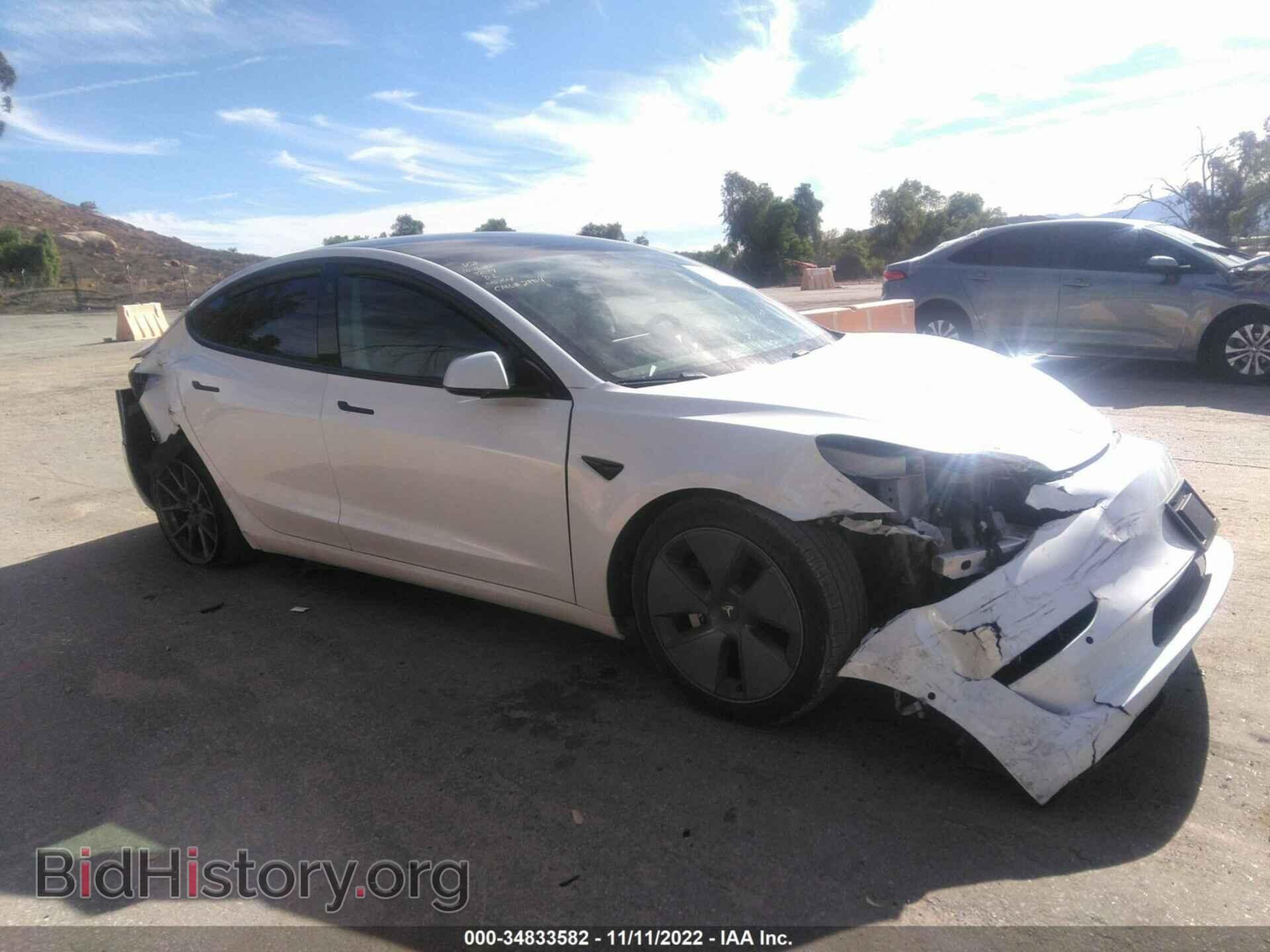 Photo 5YJ3E1EA4MF996402 - TESLA MODEL 3 2021