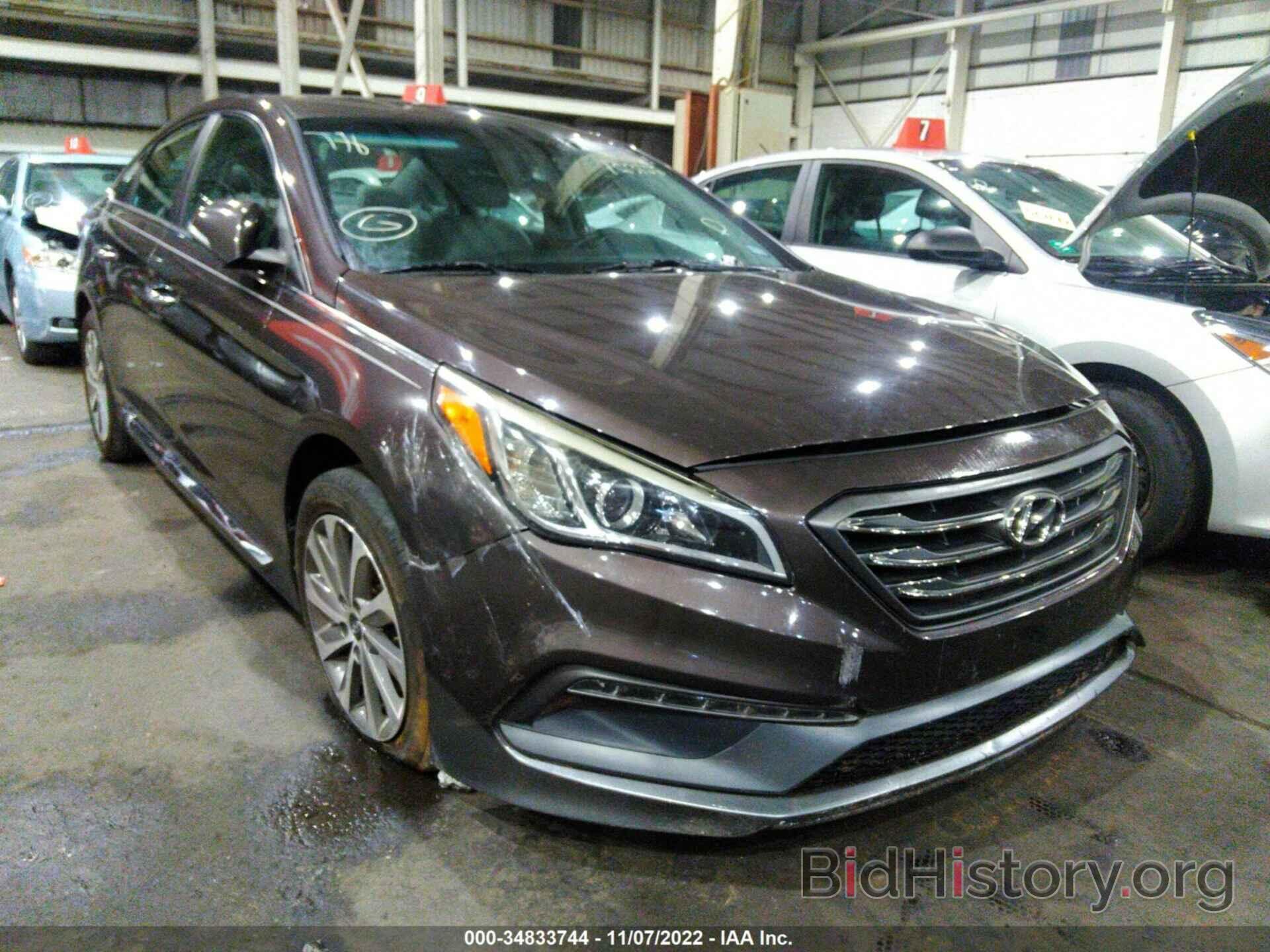 Photo 00PE34AF6FH163156 - HYUNDAI SONATA 2015