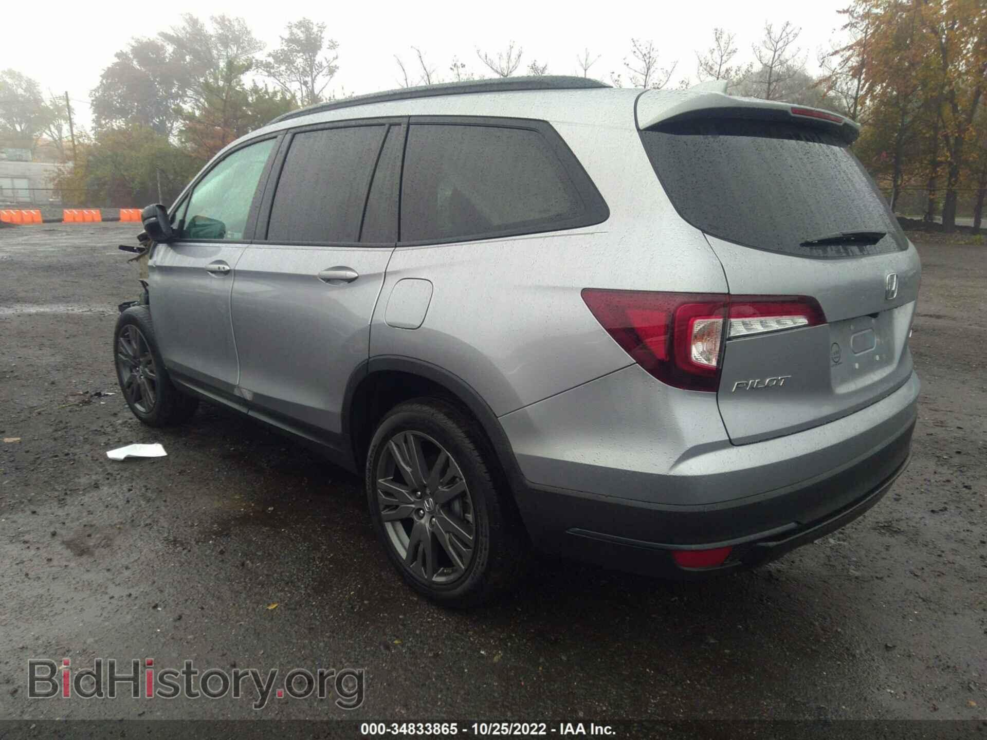2022 HONDA PILOT - VIN: 5FNYF6H30NB067029 - Фото 3