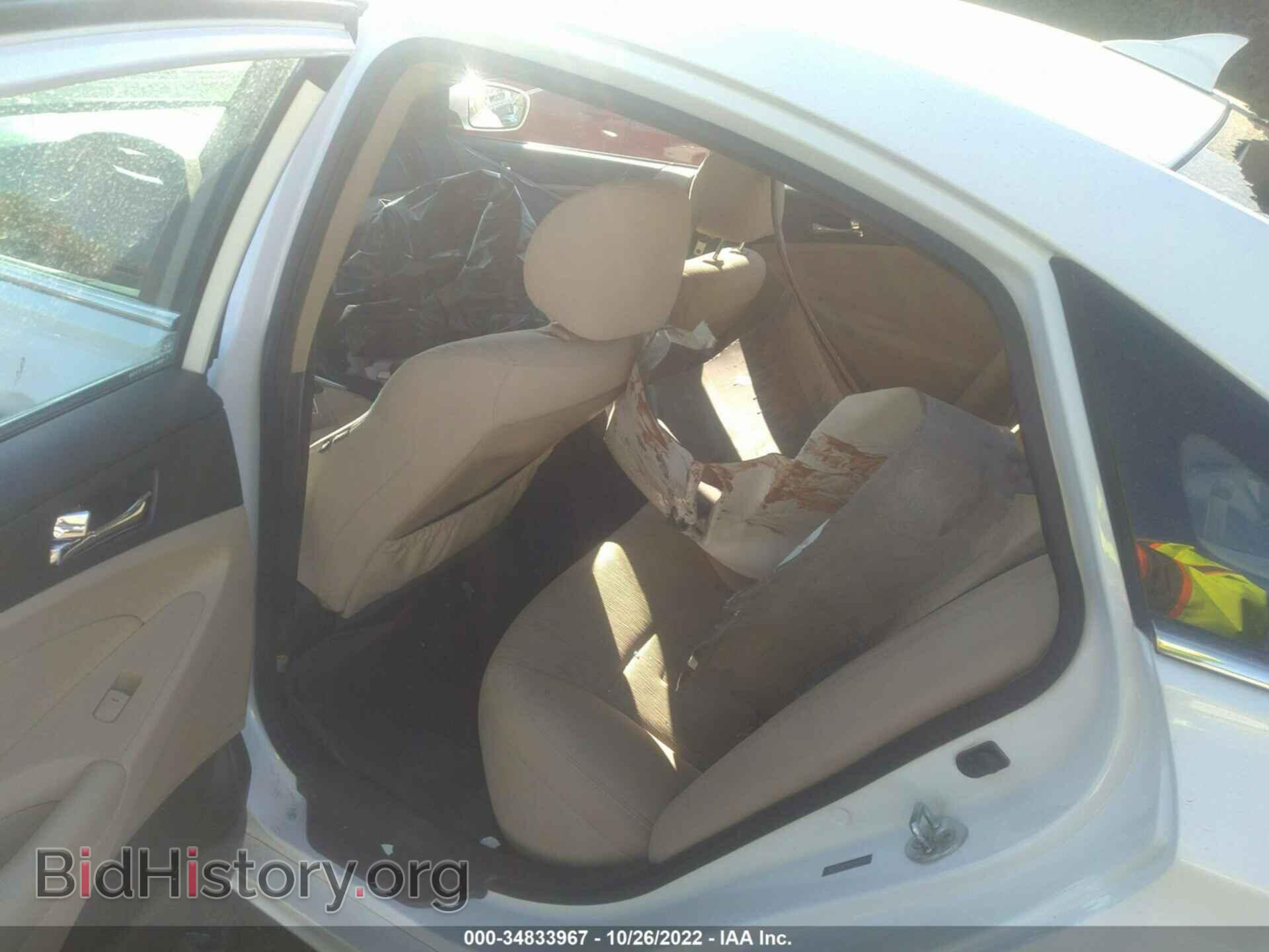 2013 HYUNDAI SONATA - VIN: 5NPEB4AC2DH557775 - Фото 8