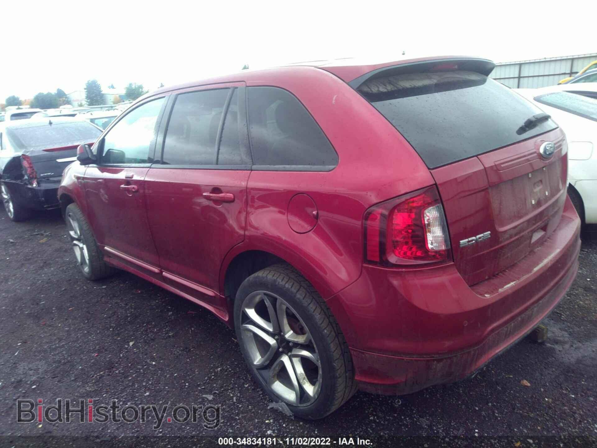 2014 FORD EDGE - VIN: 2FMDK4AK7EBB09690 - Фото 3