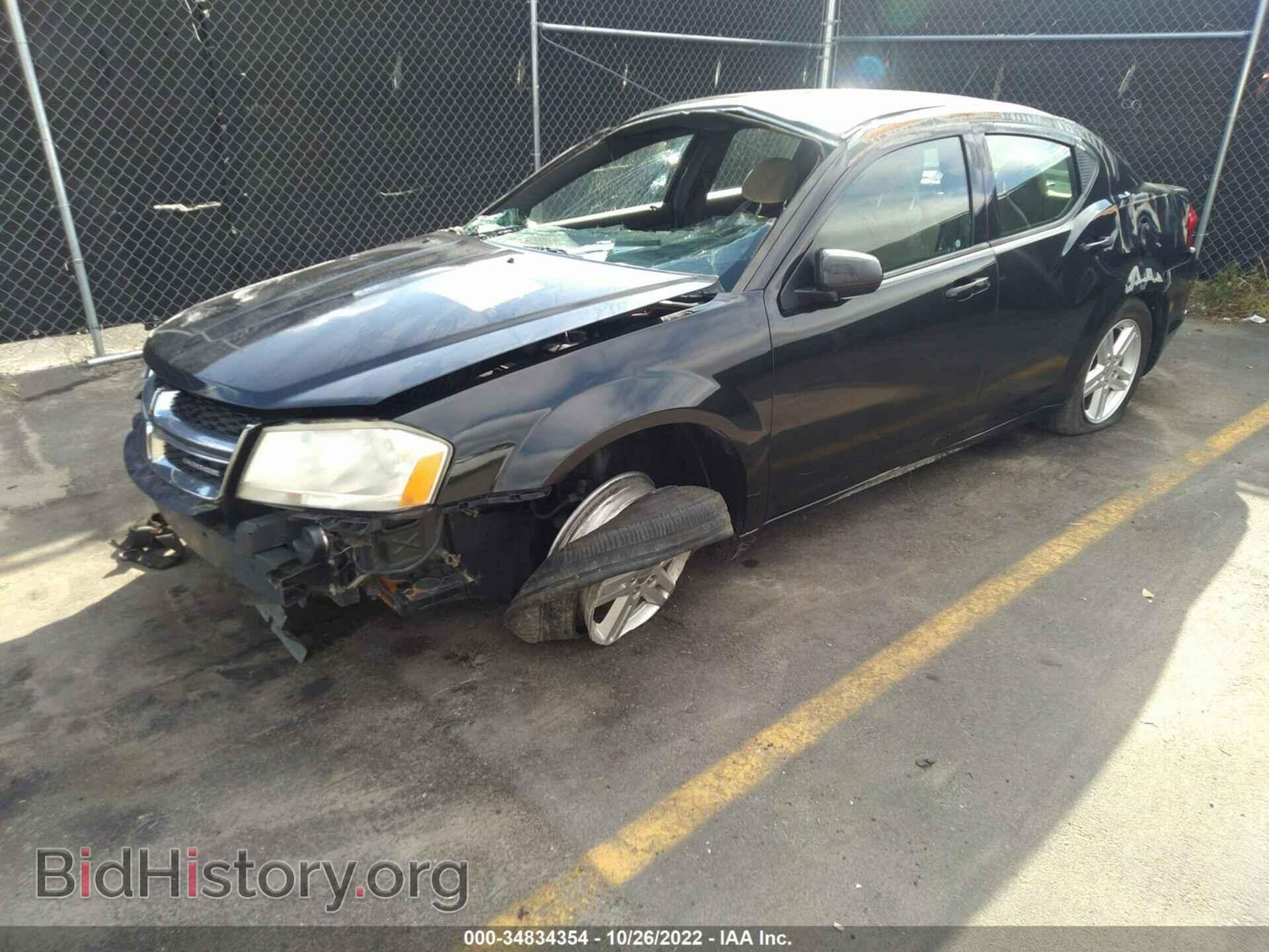 2011 DODGE AVENGER - VIN: 1B3BD1FB9BN502234 - Фото 2