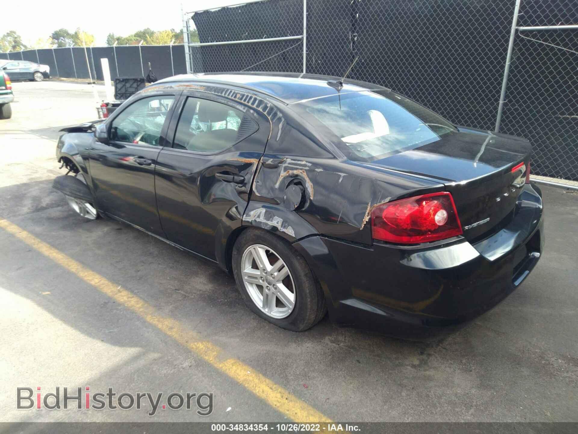 2011 DODGE AVENGER - VIN: 1B3BD1FB9BN502234 - Фото 3