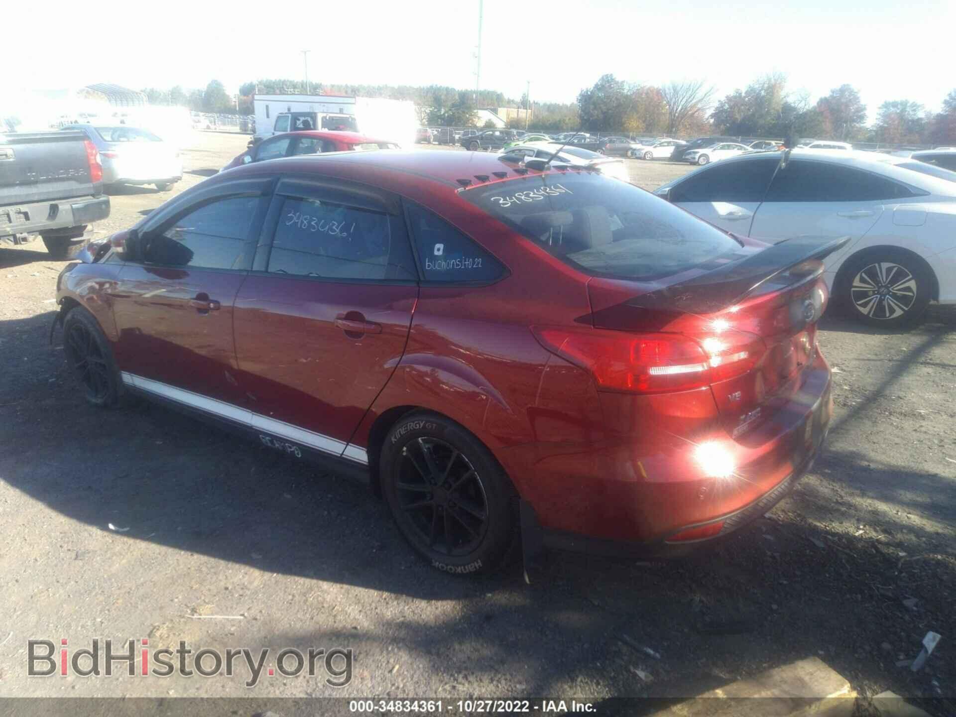 2016 FORD FOCUS - VIN: 1FADP3F20GL273459 - Фото 3