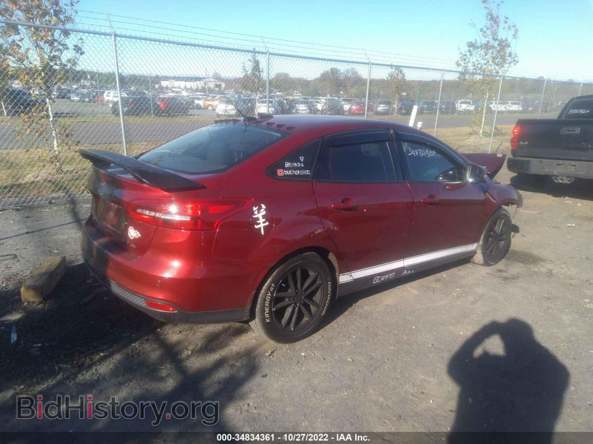 2016 FORD FOCUS - VIN: 1FADP3F20GL273459 - Фото 4
