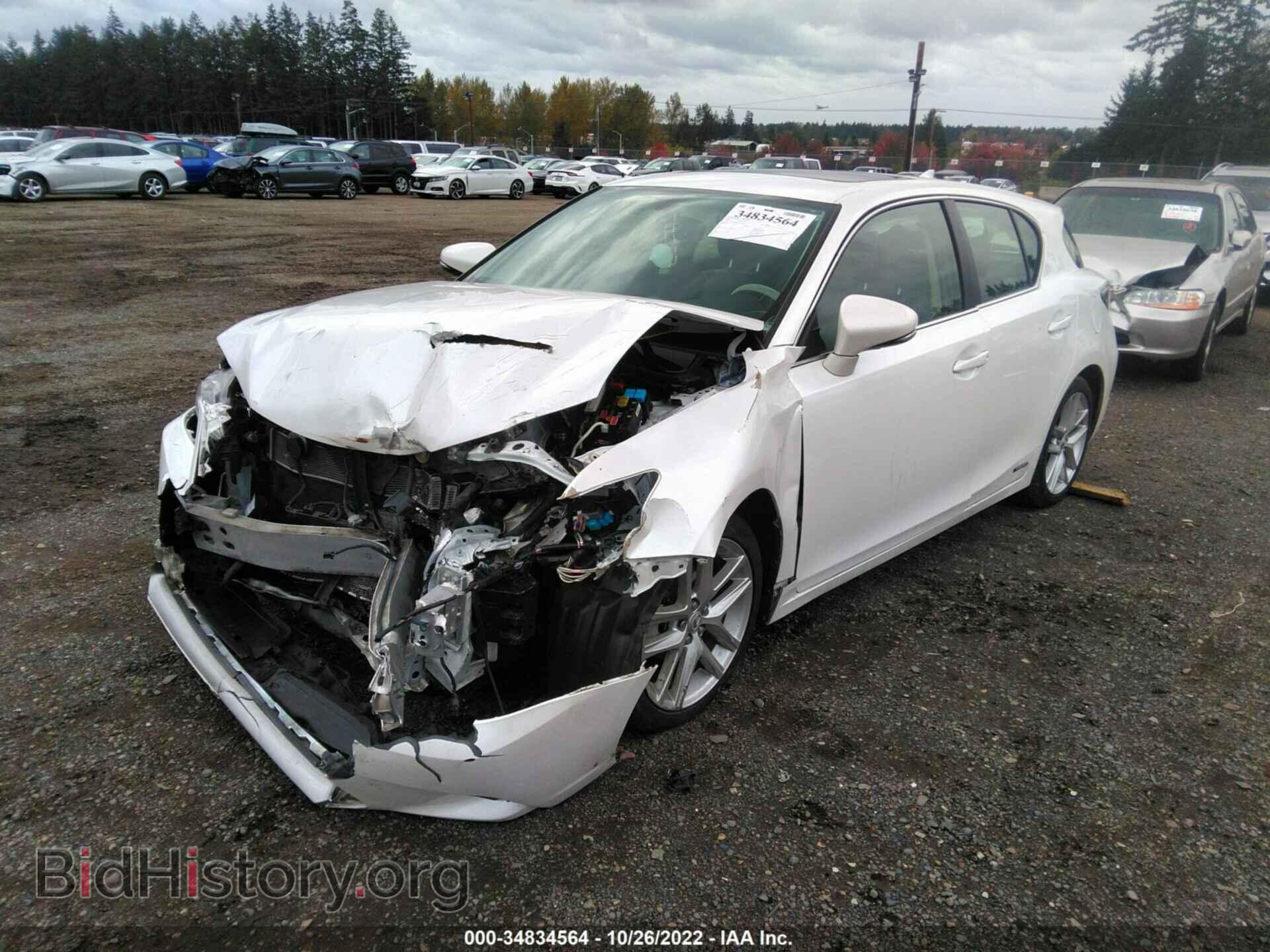 2015 LEXUS CT 200H - VIN: JTHKD5BH9F2249518 - Фото 2