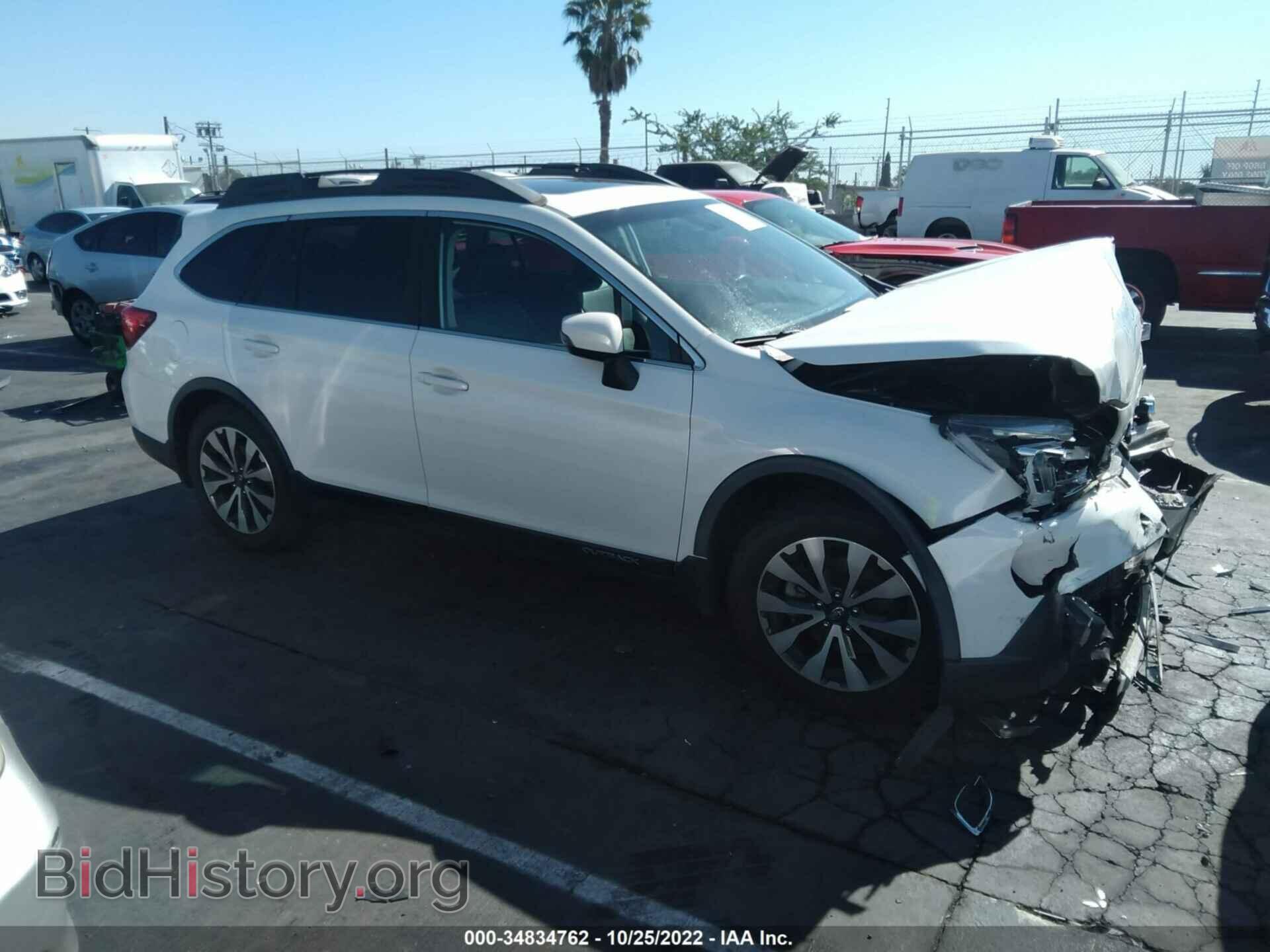 Photo 4S4BSENC2G3334084 - SUBARU OUTBACK 2016