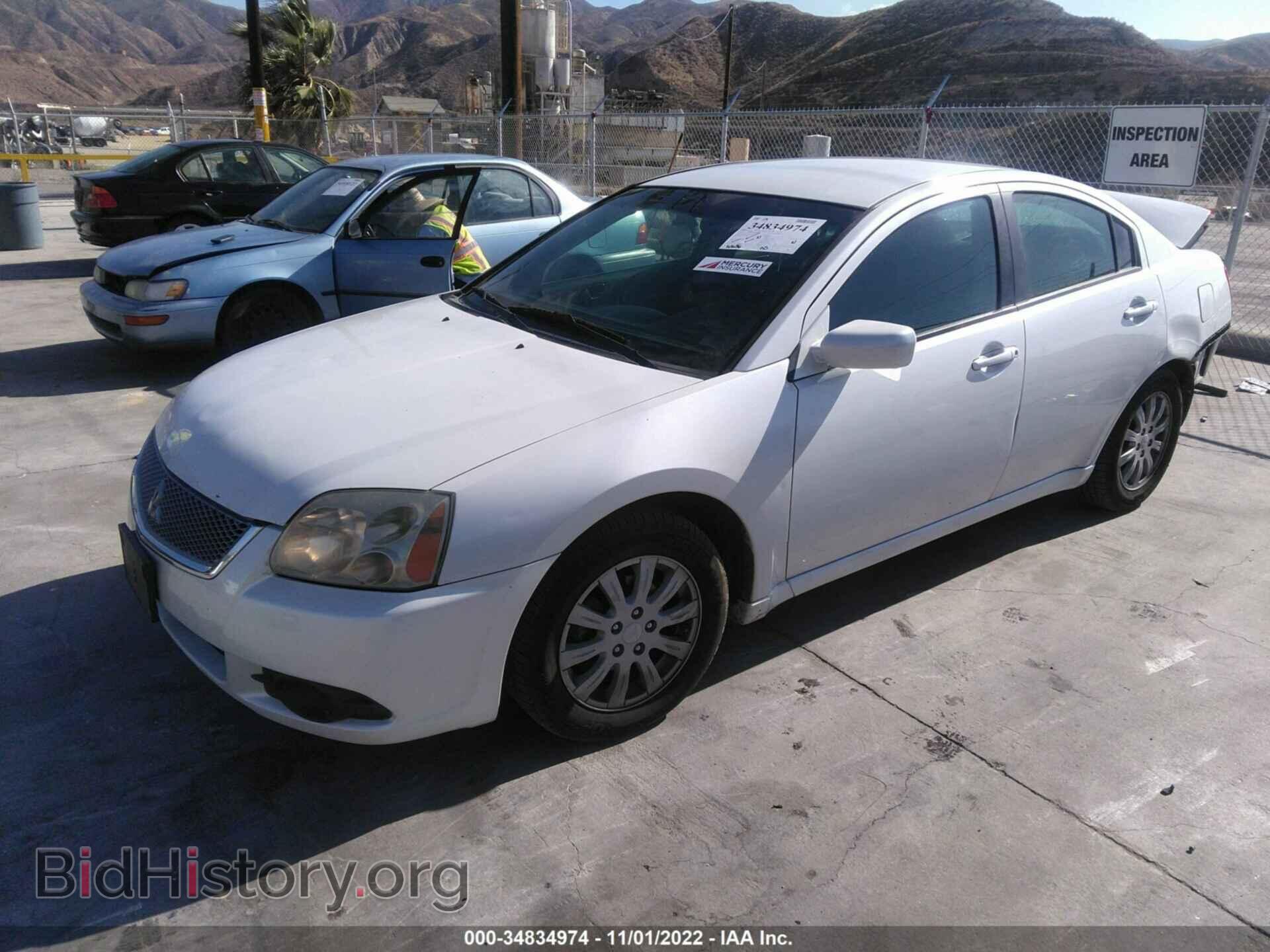 2012 MITSUBISHI GALANT - VIN: 4A32B2FF6CE019263 - Фото 2