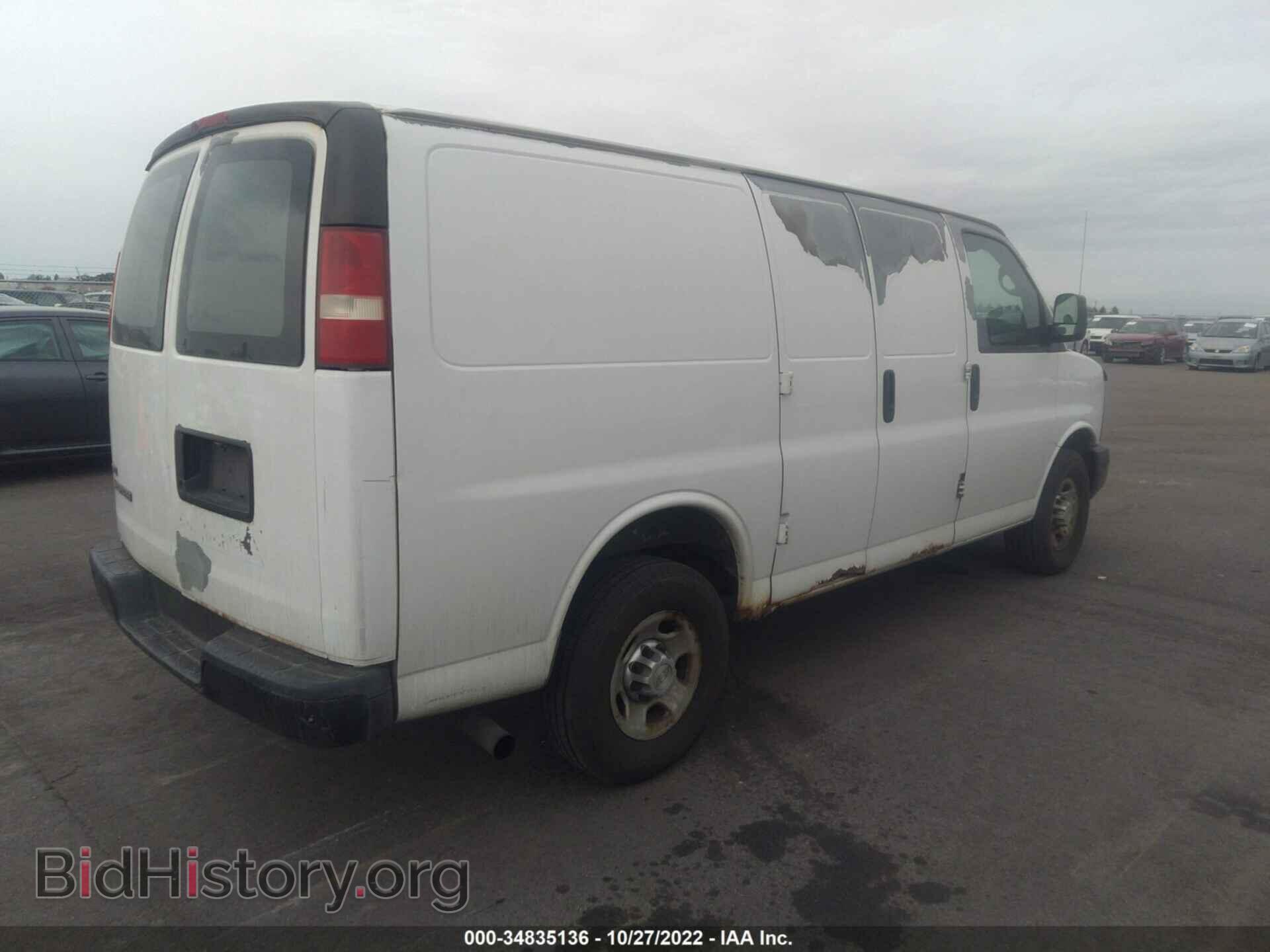 2010 CHEVROLET EXPRESS CARGO VAN - VIN: 1GCZGFDA9A1122117 - Фото 4