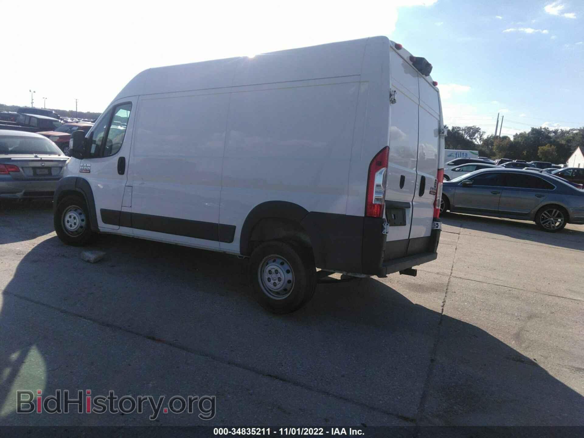 2018 RAM PROMASTER CARGO VAN - VIN: 3C6TRVBG4JE158903 - Фото 3