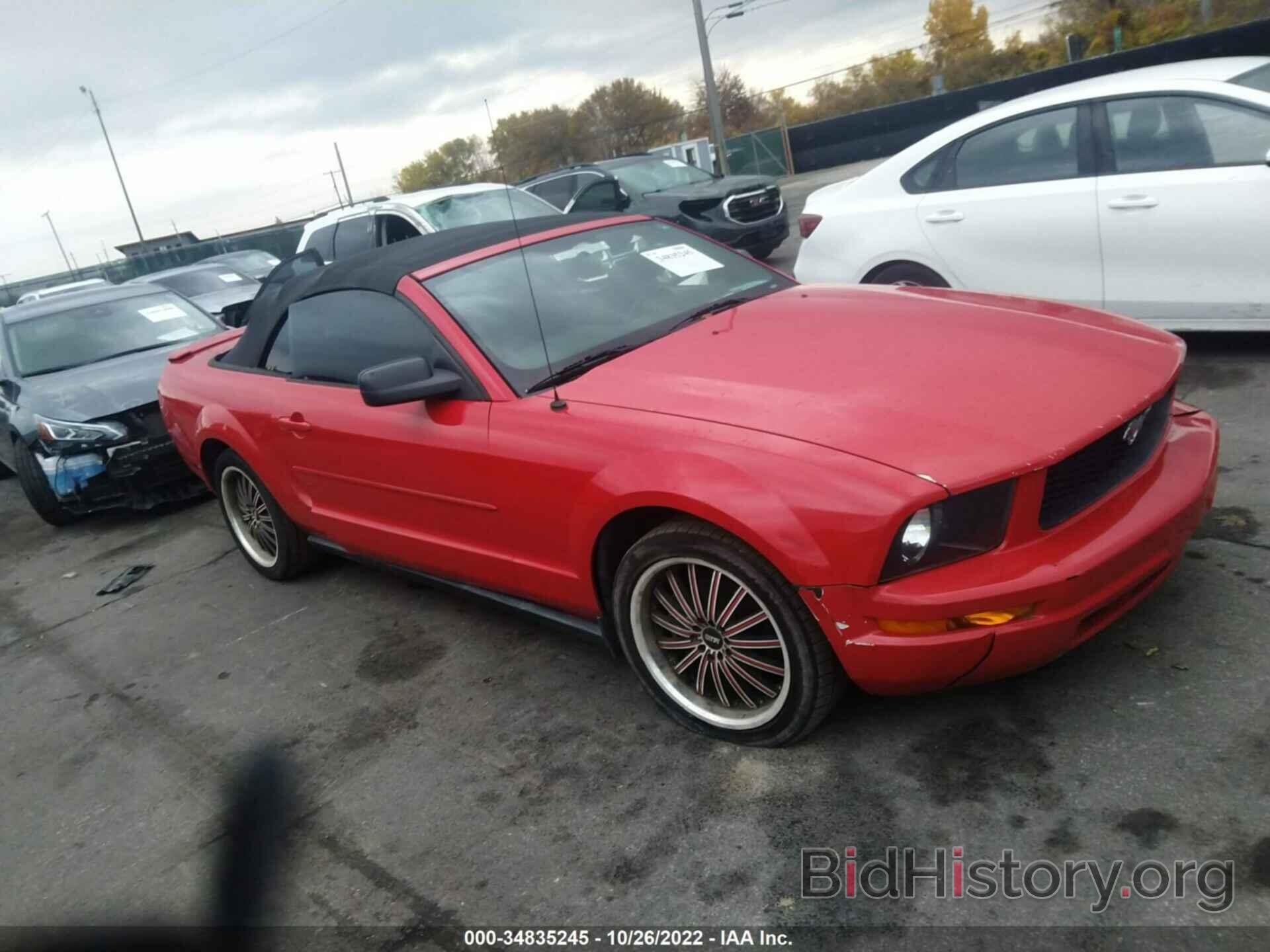 Photo 1ZVFT84N475298018 - FORD MUSTANG 2007