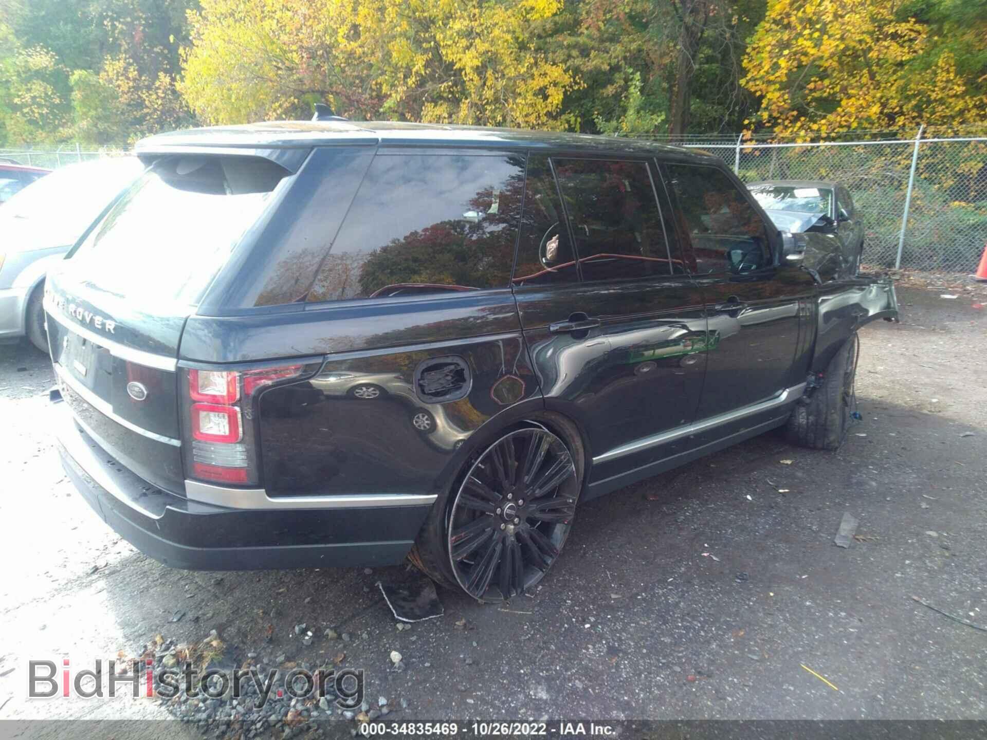 2016 LAND ROVER RANGE ROVER - VIN: SALGS2PF3GA288138 - Фото 4