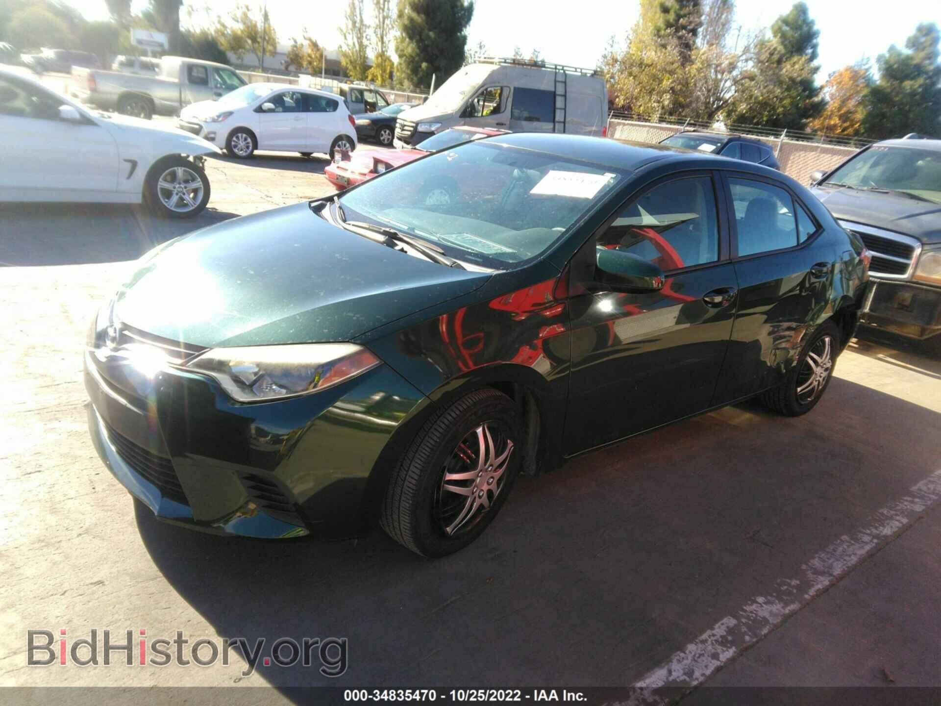 2014 TOYOTA COROLLA - VIN: 5YFBURHE8EP070313 - Photo 2