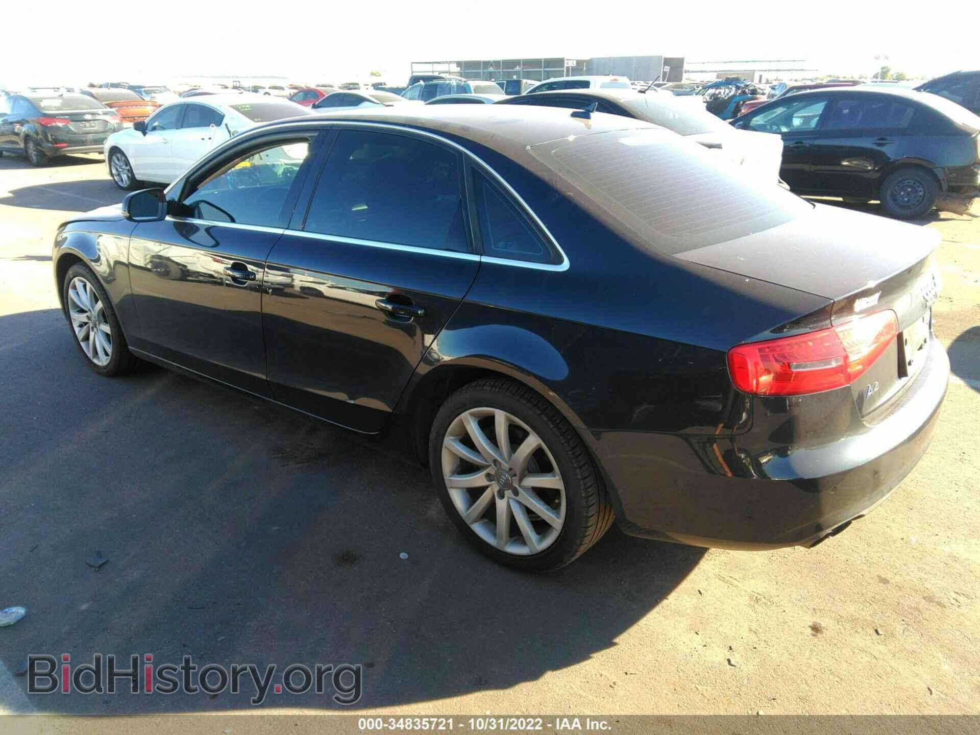 2013 AUDI A4 - VIN: WAUEFAFL3DN023337 - Фото 3