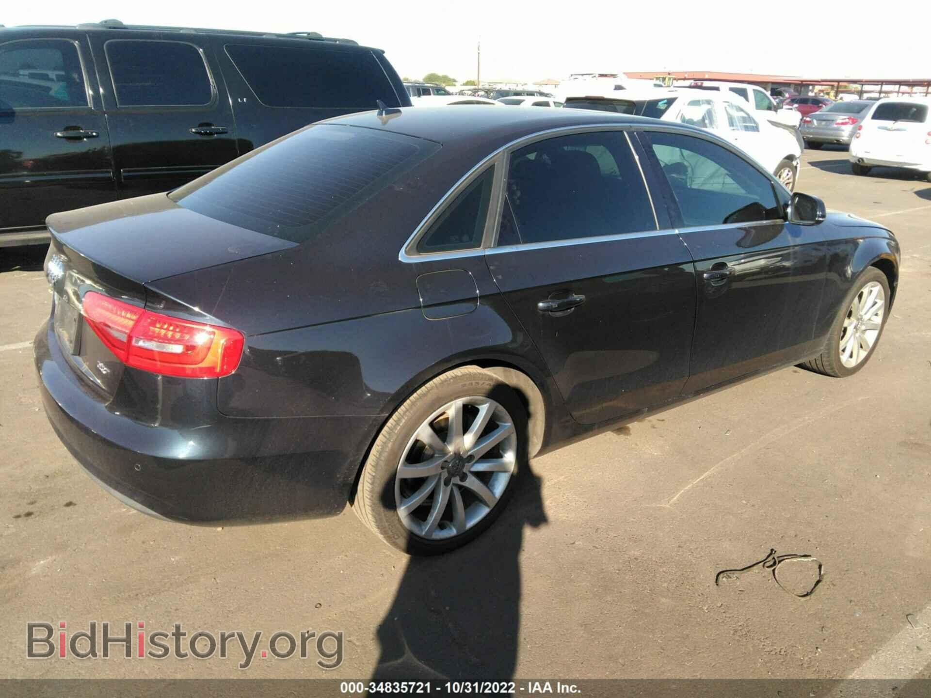 2013 AUDI A4 - VIN: WAUEFAFL3DN023337 - Фото 4