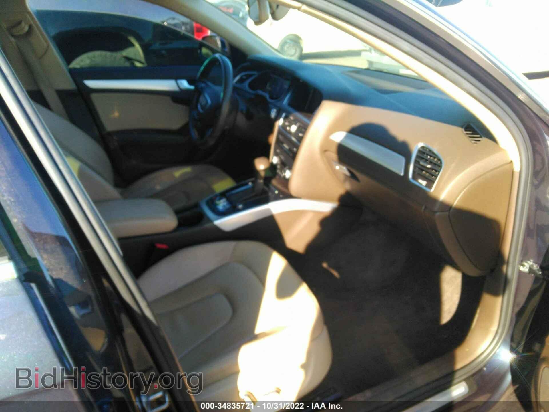 2013 AUDI A4 - VIN: WAUEFAFL3DN023337 - Фото 5