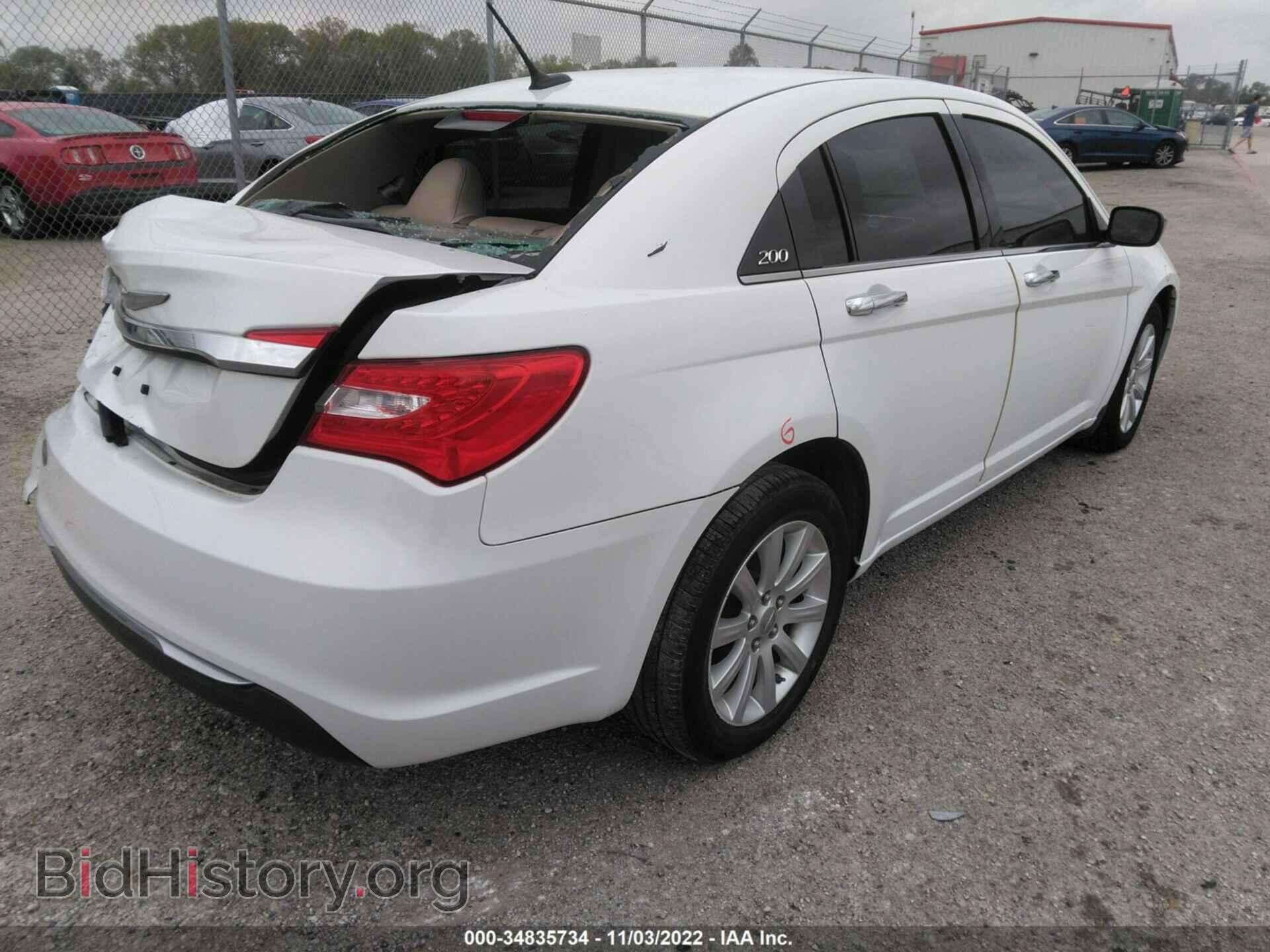 2014 CHRYSLER 200 - VIN: 1C3CCBCG3EN185605 - Фото 4