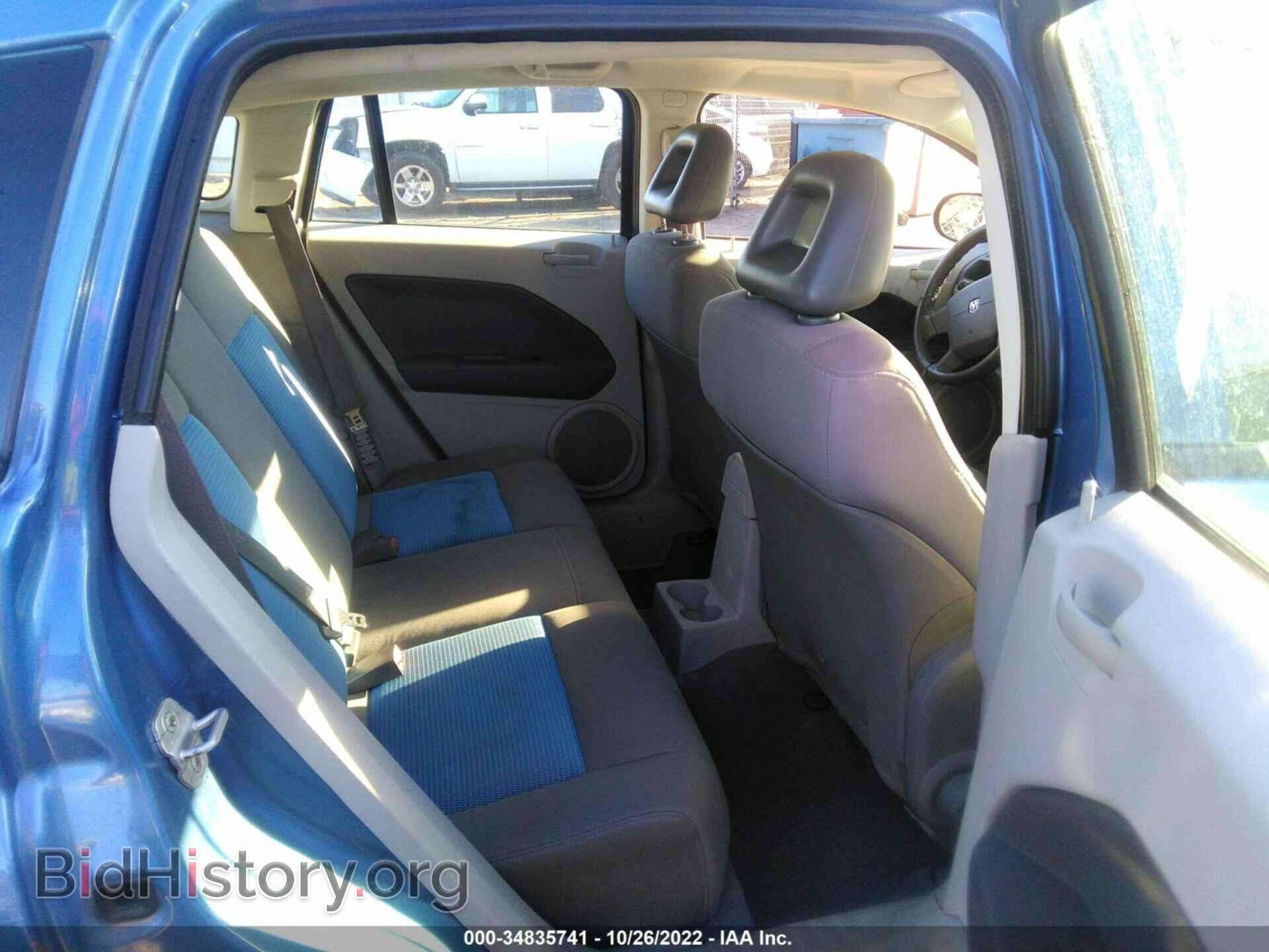 2007 DODGE CALIBER - VIN: 1B3HB48B57D104952 - Фото 8