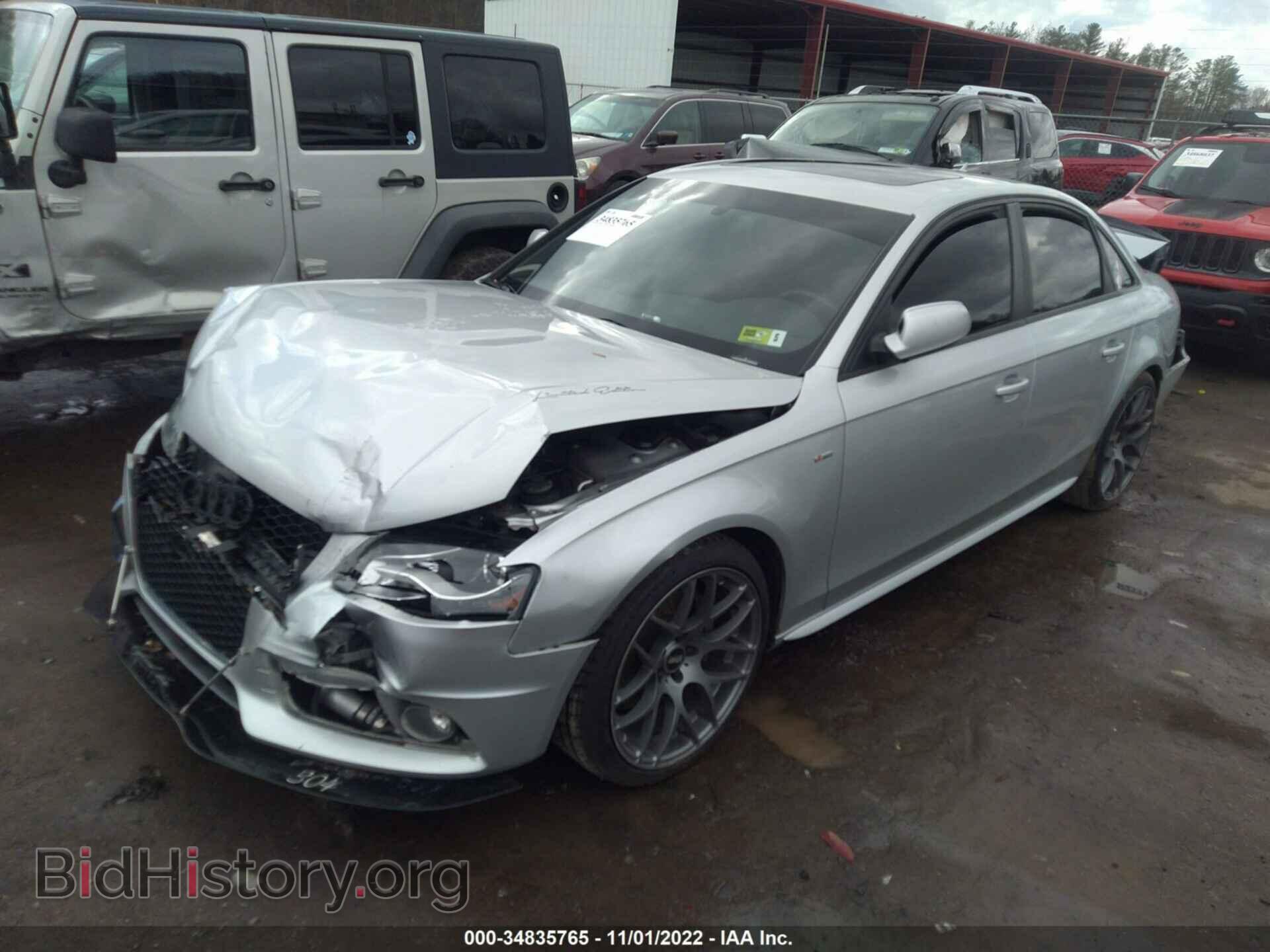 2012 AUDI A4 - VIN: WAUKFAFL1CN009132 - Фото 2