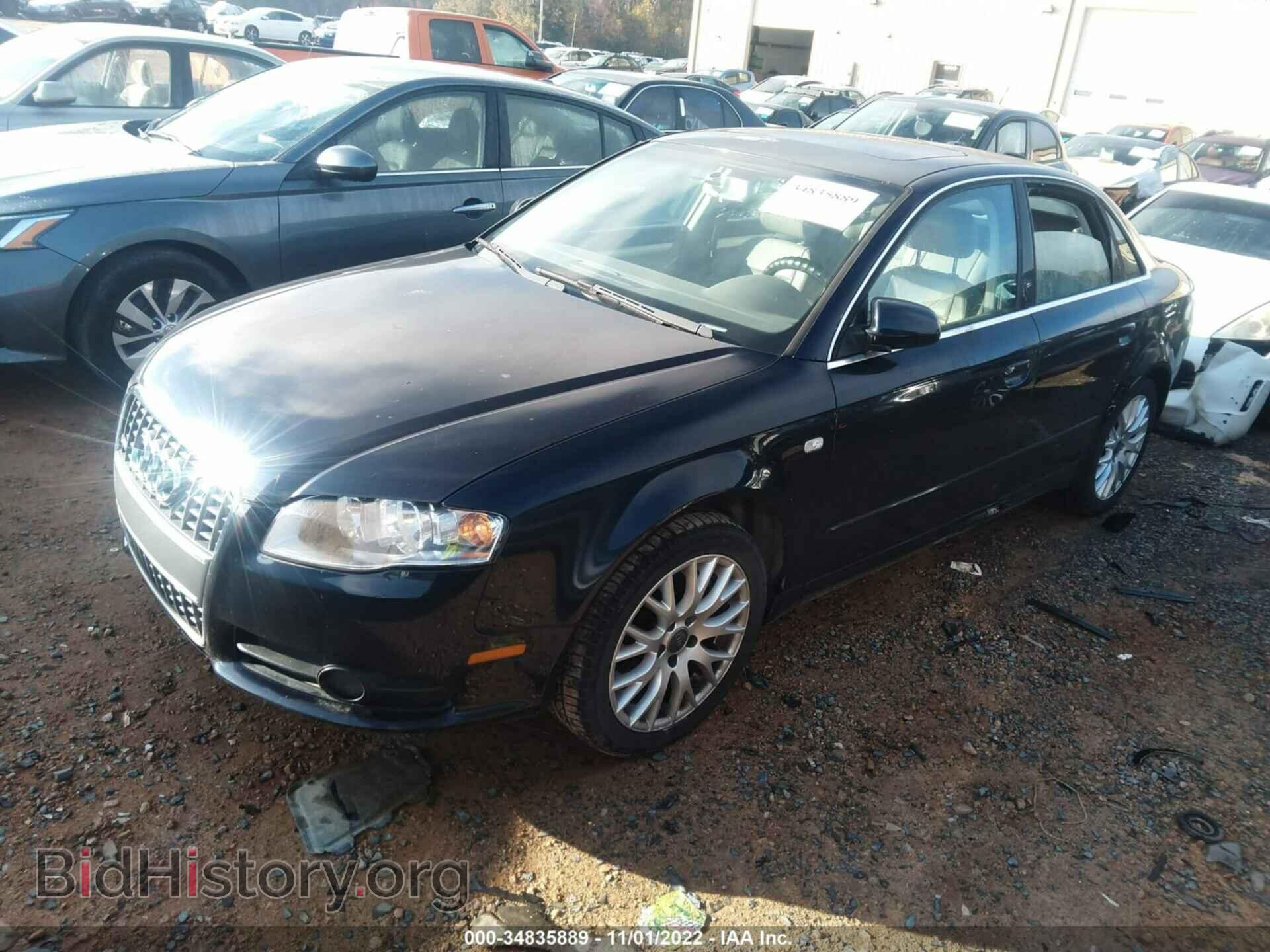 2008 AUDI A4 - VIN: WAUAF78E18A166557 - Фото 2