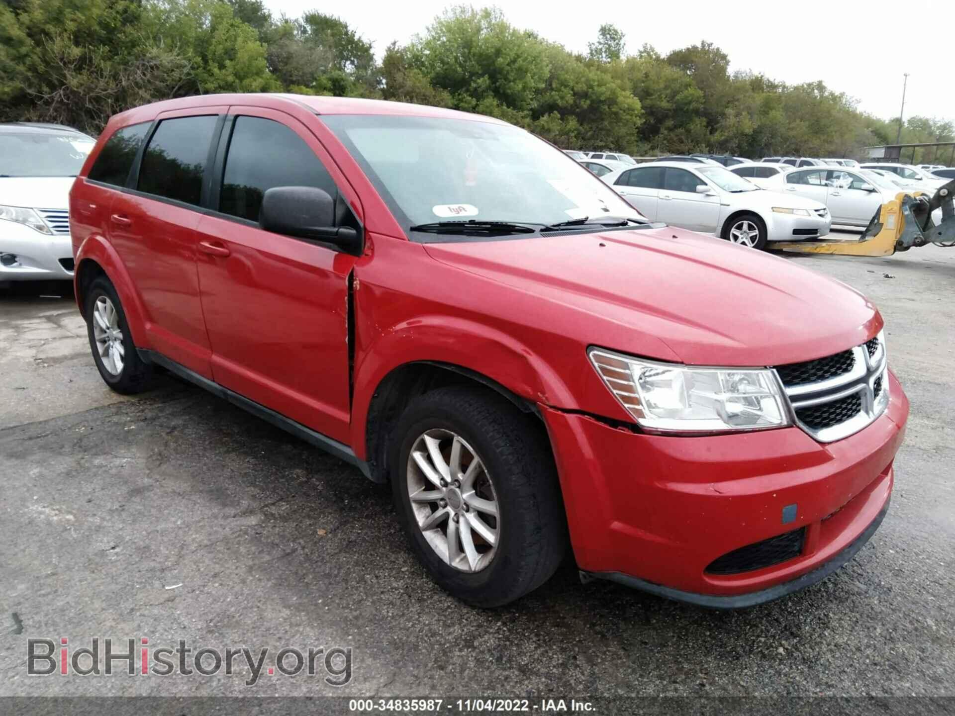 Photo 3C4PDCAB8DT704993 - DODGE JOURNEY 2013