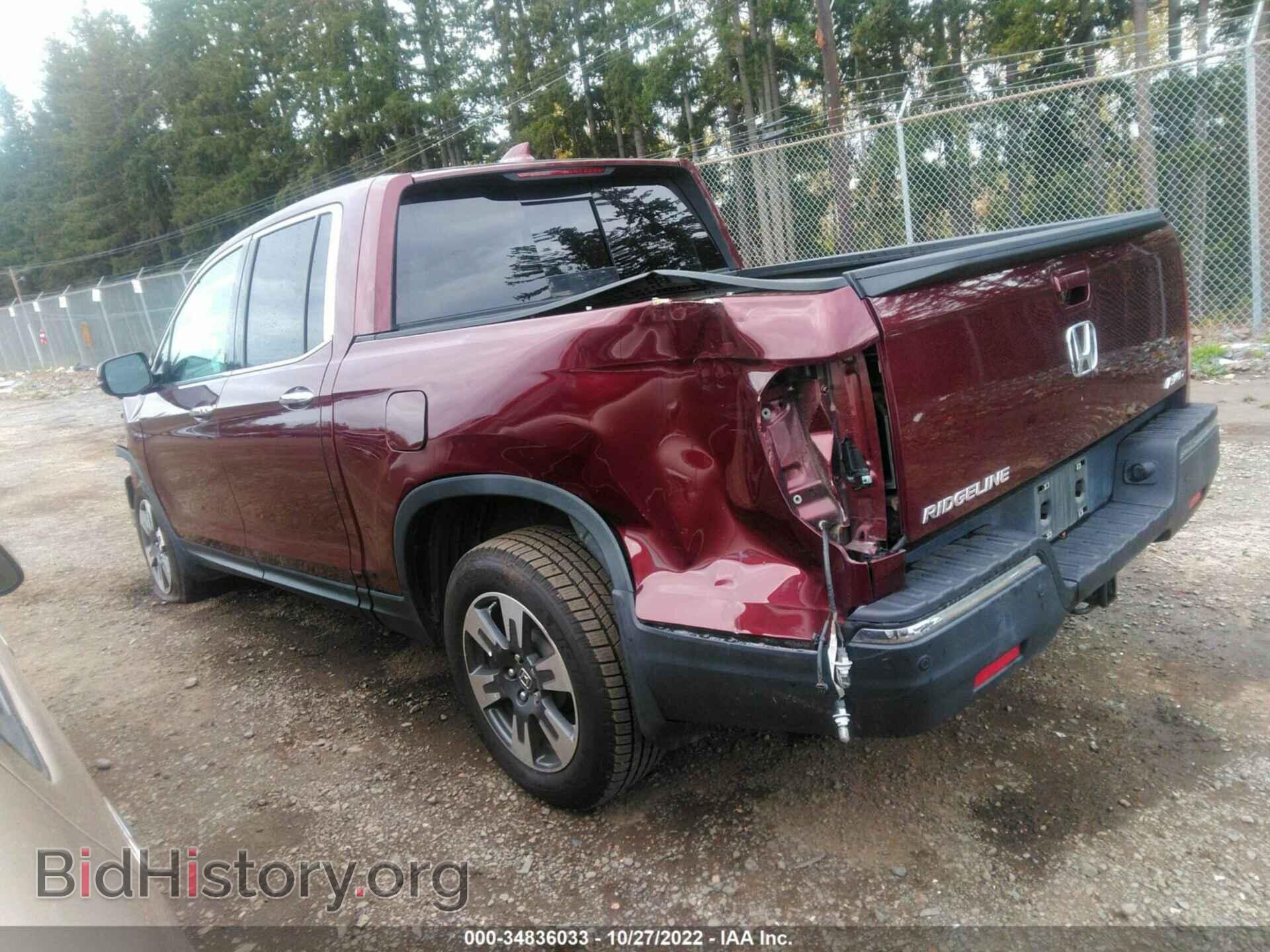 2019 HONDA RIDGELINE - VIN: 5FPYK3F76KB016606 - Фото 3
