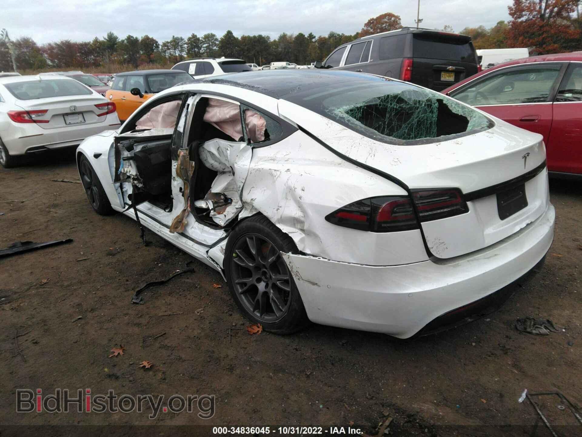 2022 TESLA MODEL S - VIN: 5YJSA1E5XNF486423 - Photo 3