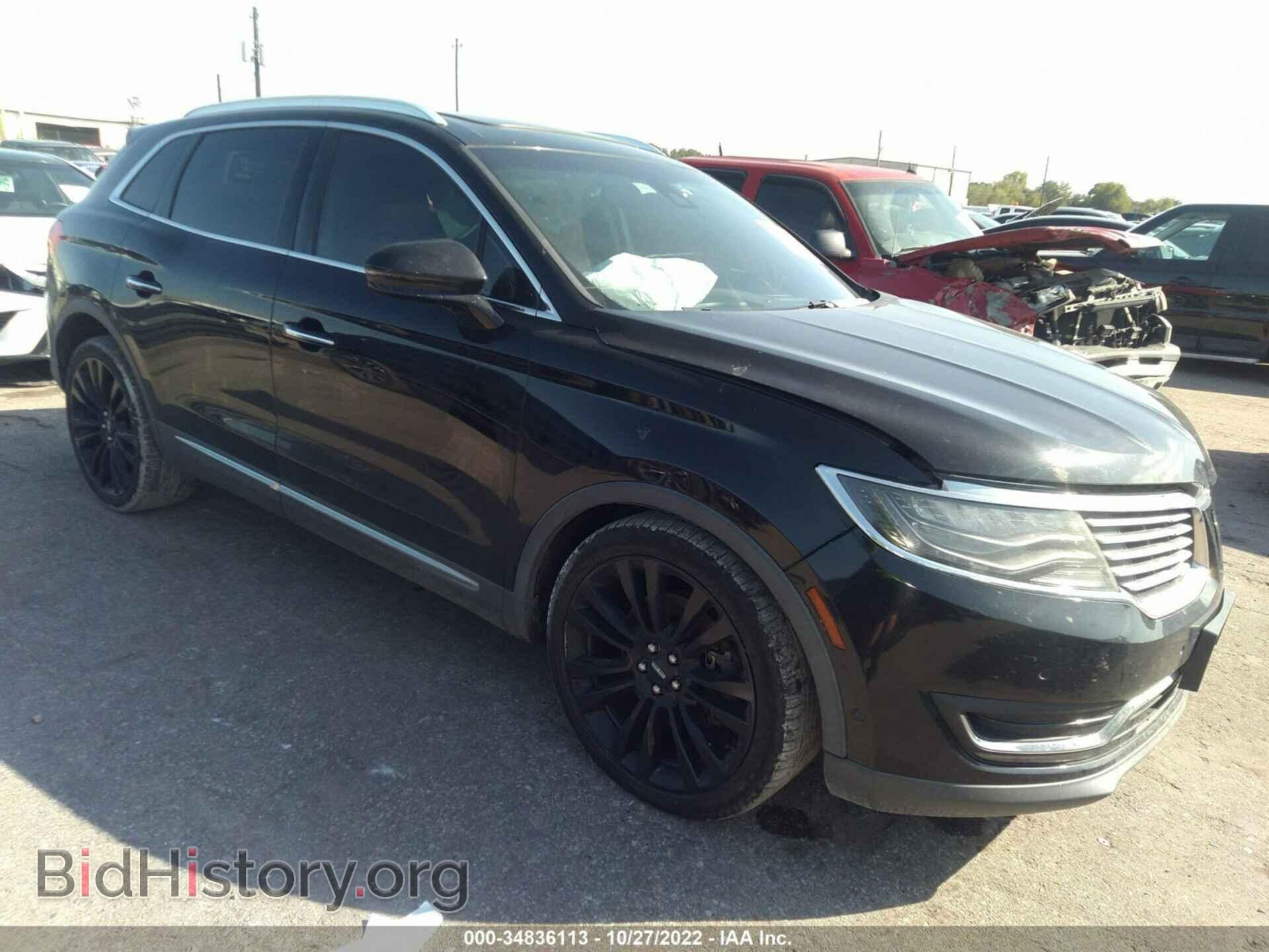 Photo 2LMTJ6LP8GBL76525 - LINCOLN MKX 2016