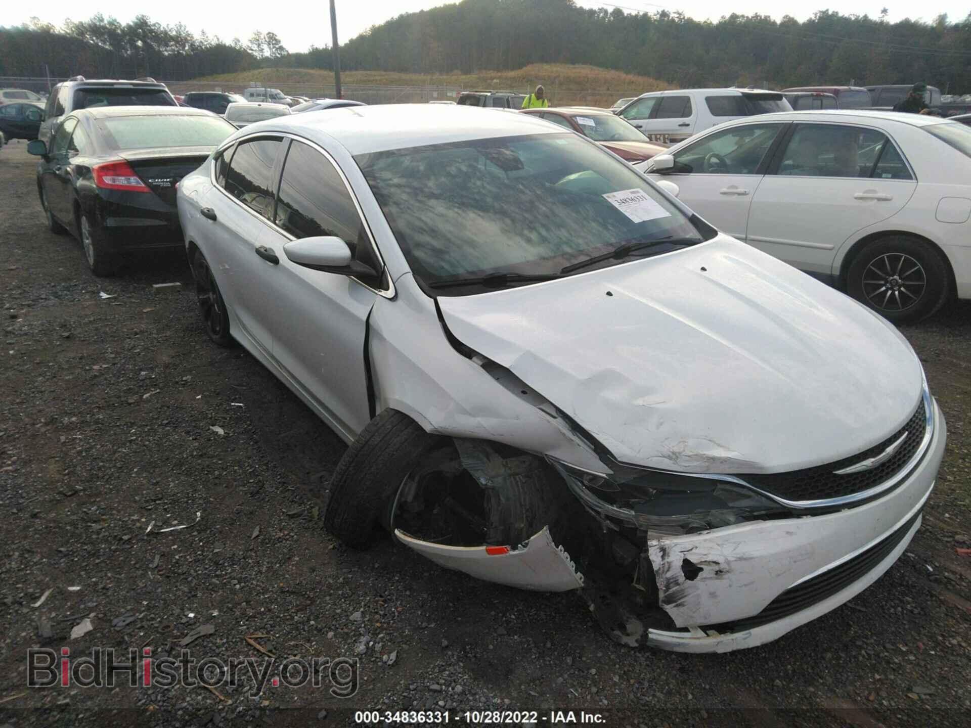 Фотография 1C3CCCAB9FN616236 - CHRYSLER 200 2015