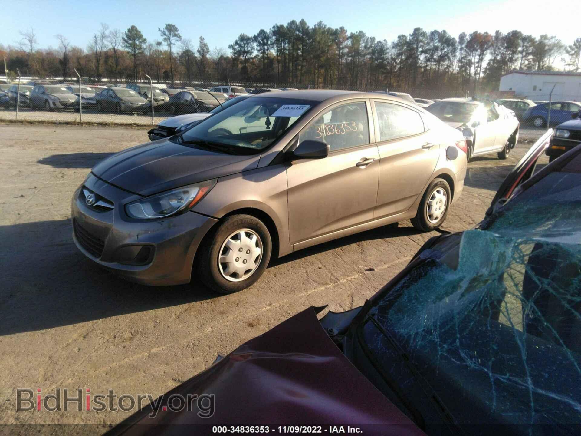 2014 HYUNDAI ACCENT - VIN: KMHCT4AE8EU623755 - Фото 2