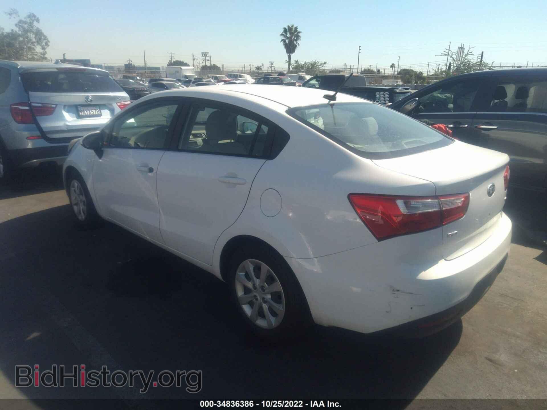 2013 KIA RIO - VIN: KNADM4A35D6309629 - Фото 3