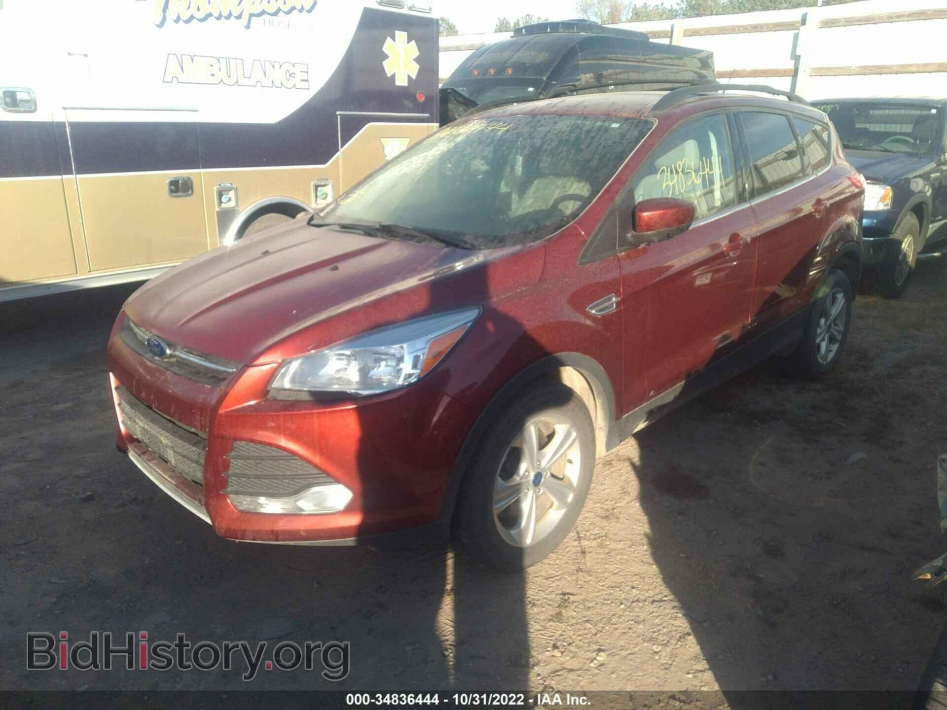 2014 FORD ESCAPE - VIN: 1FMCU9GX6EUB16100 - Фото 2