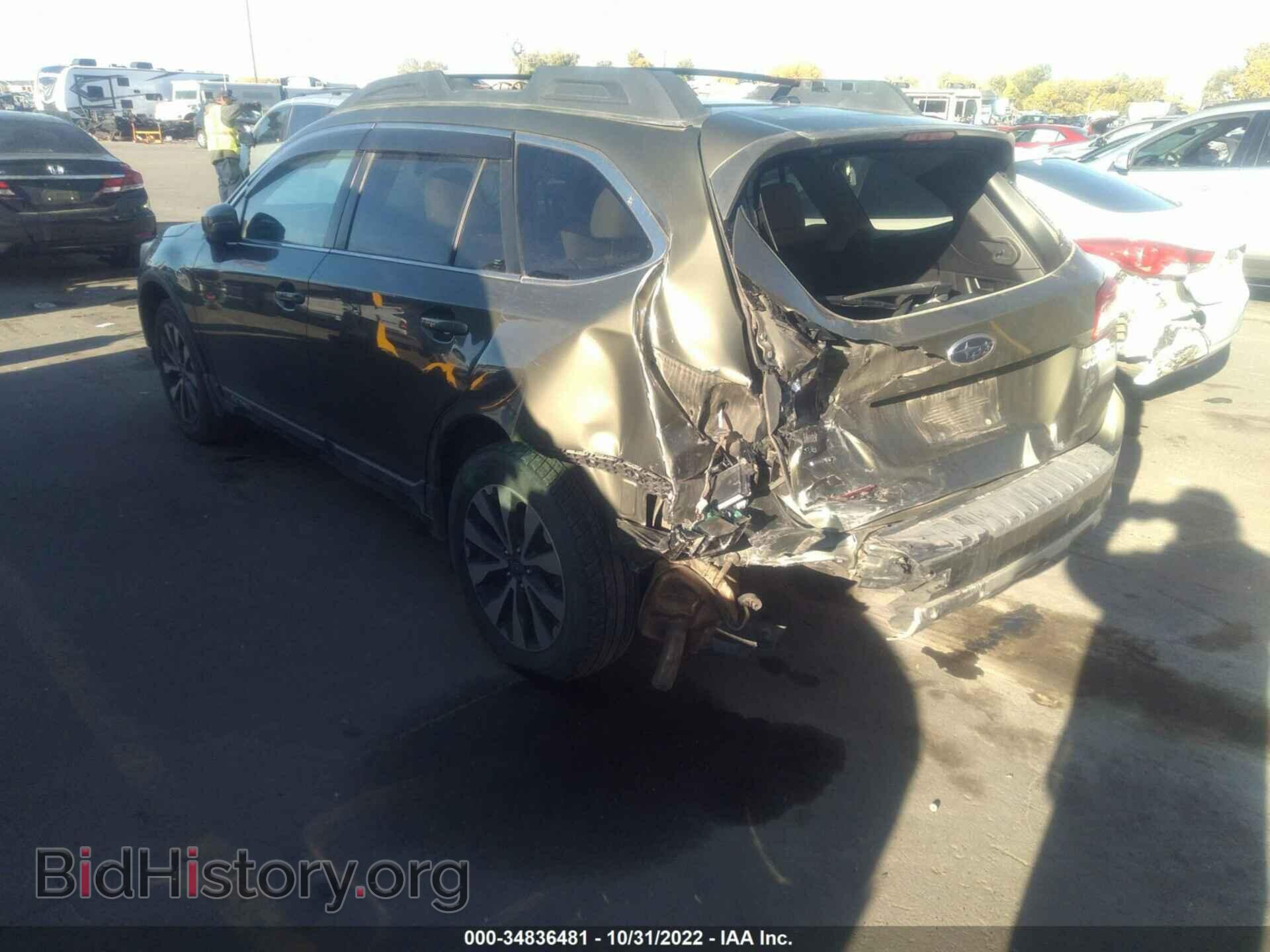 2015 SUBARU OUTBACK - VIN: 4S4BSBLC6F3244761 - Фото 3