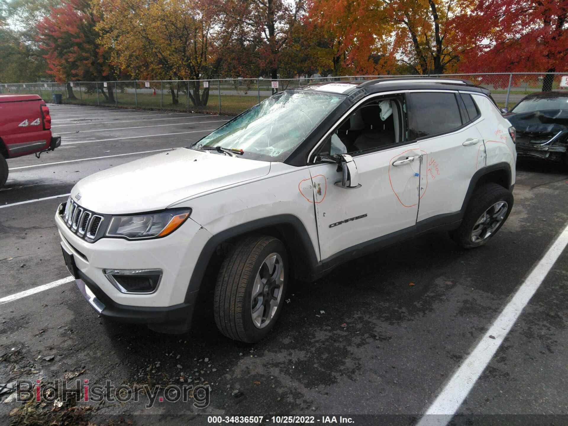 2019 JEEP COMPASS - VIN: 3C4NJDCB8KT630751 - Фото 2